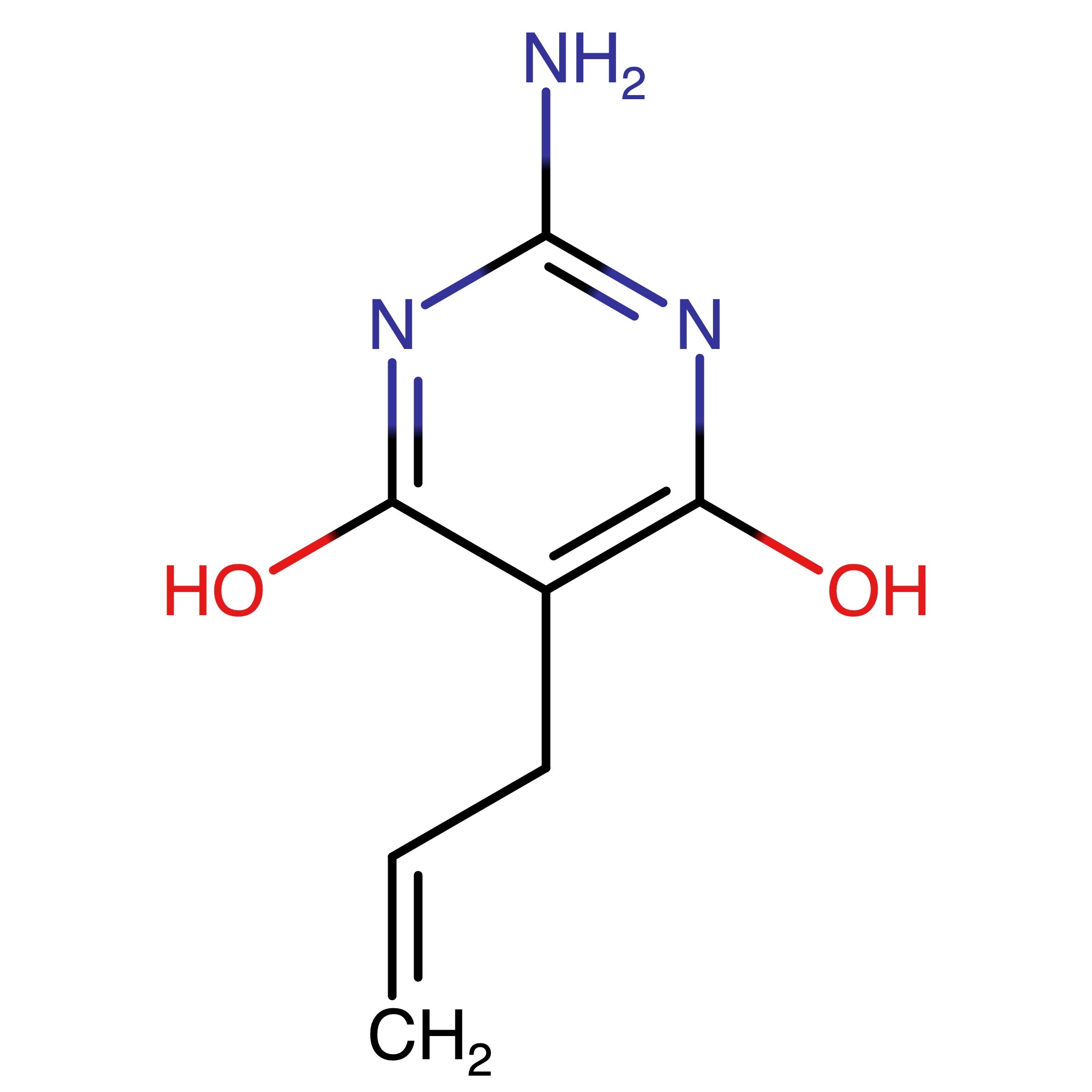 CAS RN 97570-29-1 | 5-Allyl-2-aminopyrimidine-4,6-diol | MFCD08705645