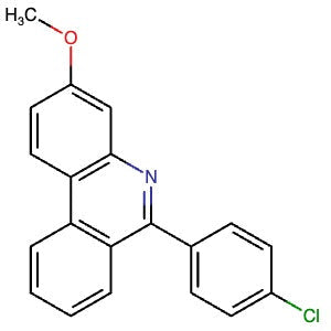 98351-82-7 | 6-(4-Chlorophenyl)-3-methoxyphenanthridine - Hoffman Fine Chemicals