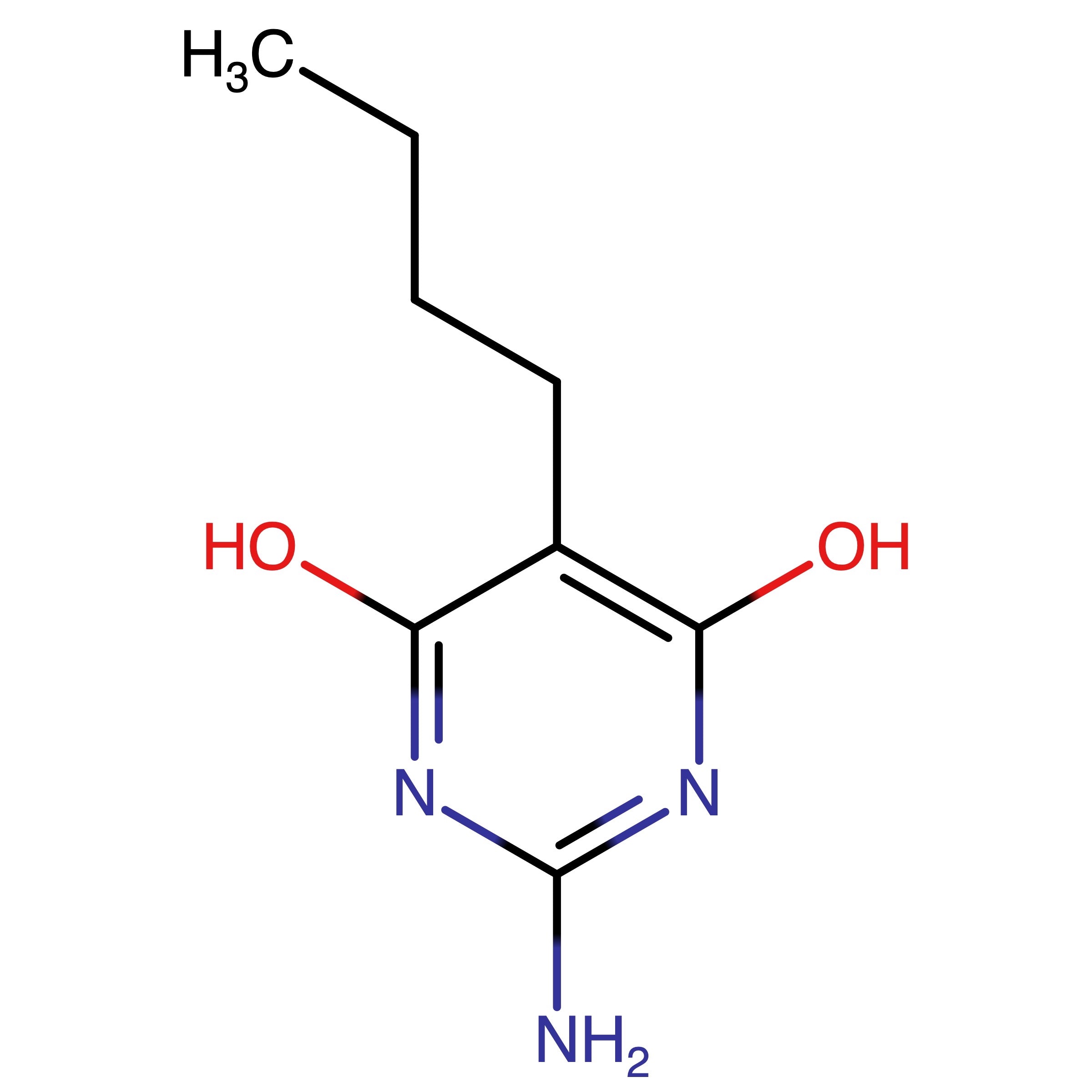 CAS RN 98647-80-4 | 2-Amino-5-butylpyrimidine-4,6-diol | MFCD02675874