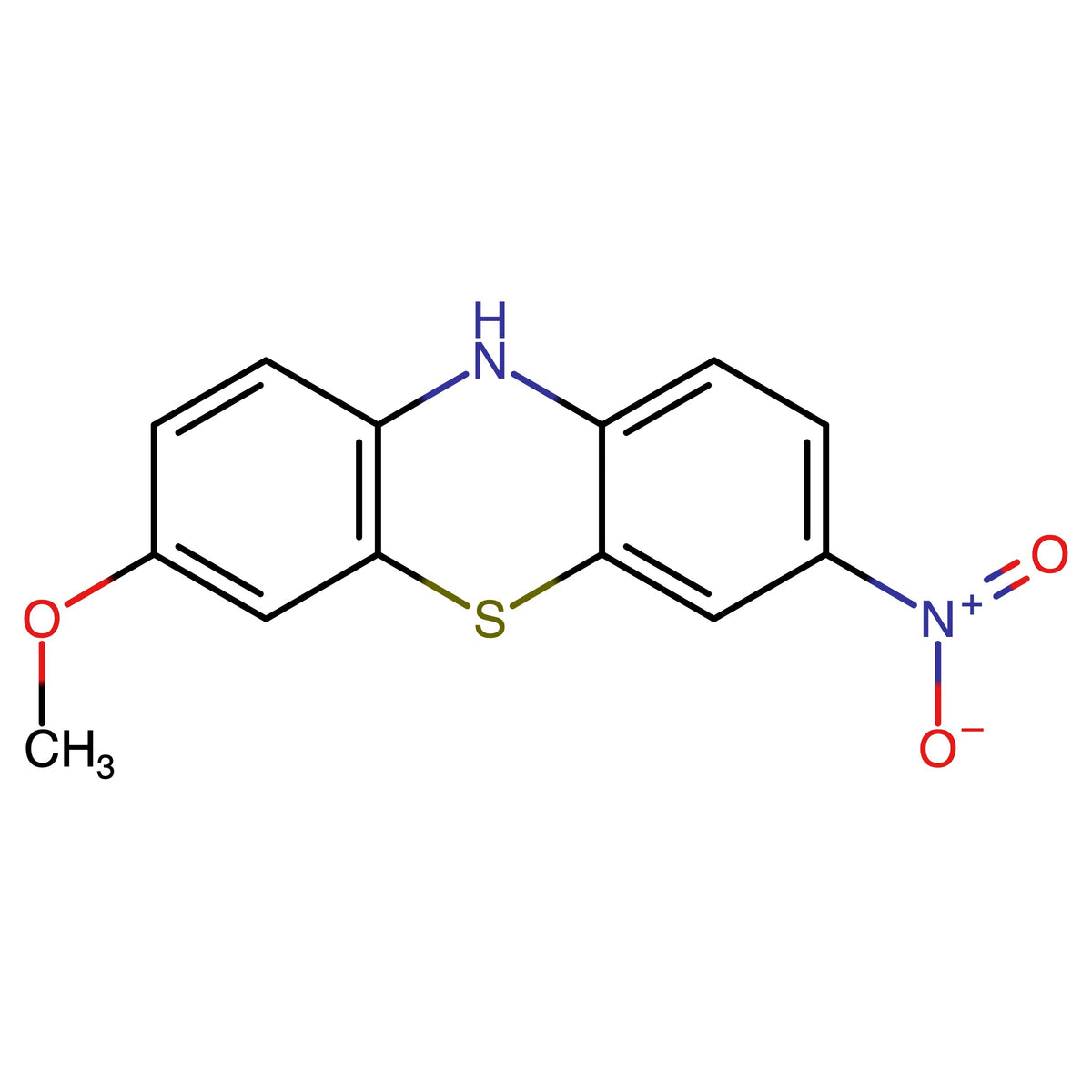 CAS RN 99798-48-8 | 3-Methoxy-7-nitro-10H-phenothiazine | MFCD23132814