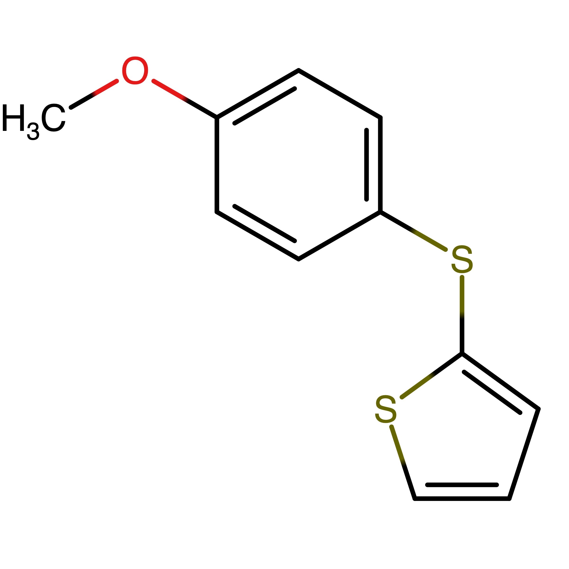 CAS RN 99845-92-8 | 2-((4-Methoxyphenyl)thio)thiophene