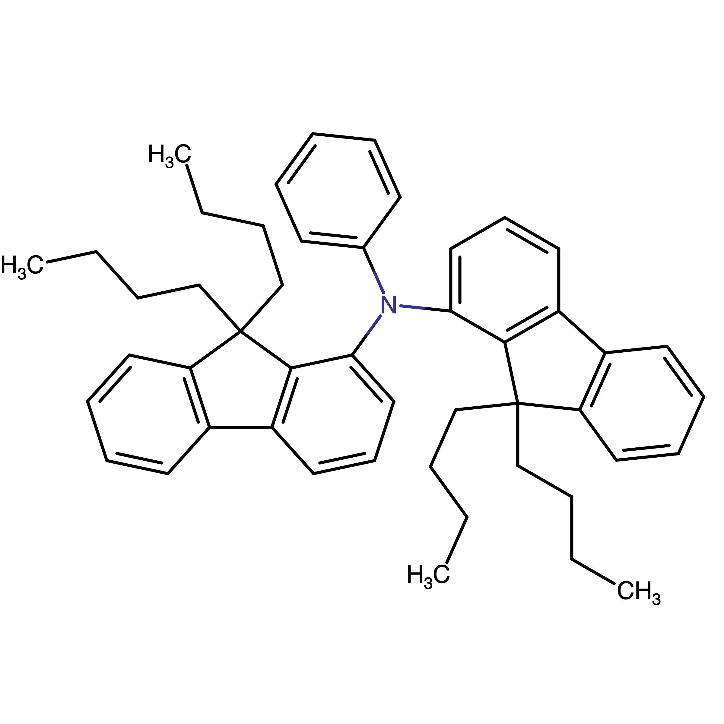 9,9-Dibutyl-N-(9,9-dibutylfluorenyl)-N-phenylfluorenamine