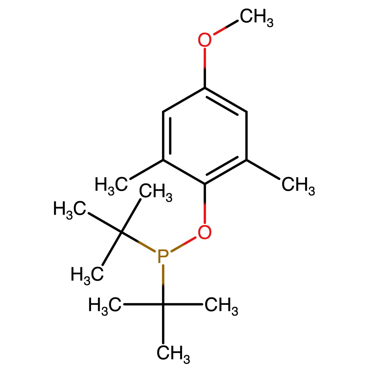 (4-Methoxy-2,6-dimethylphenoxy)bis(t-butyl)phosphane