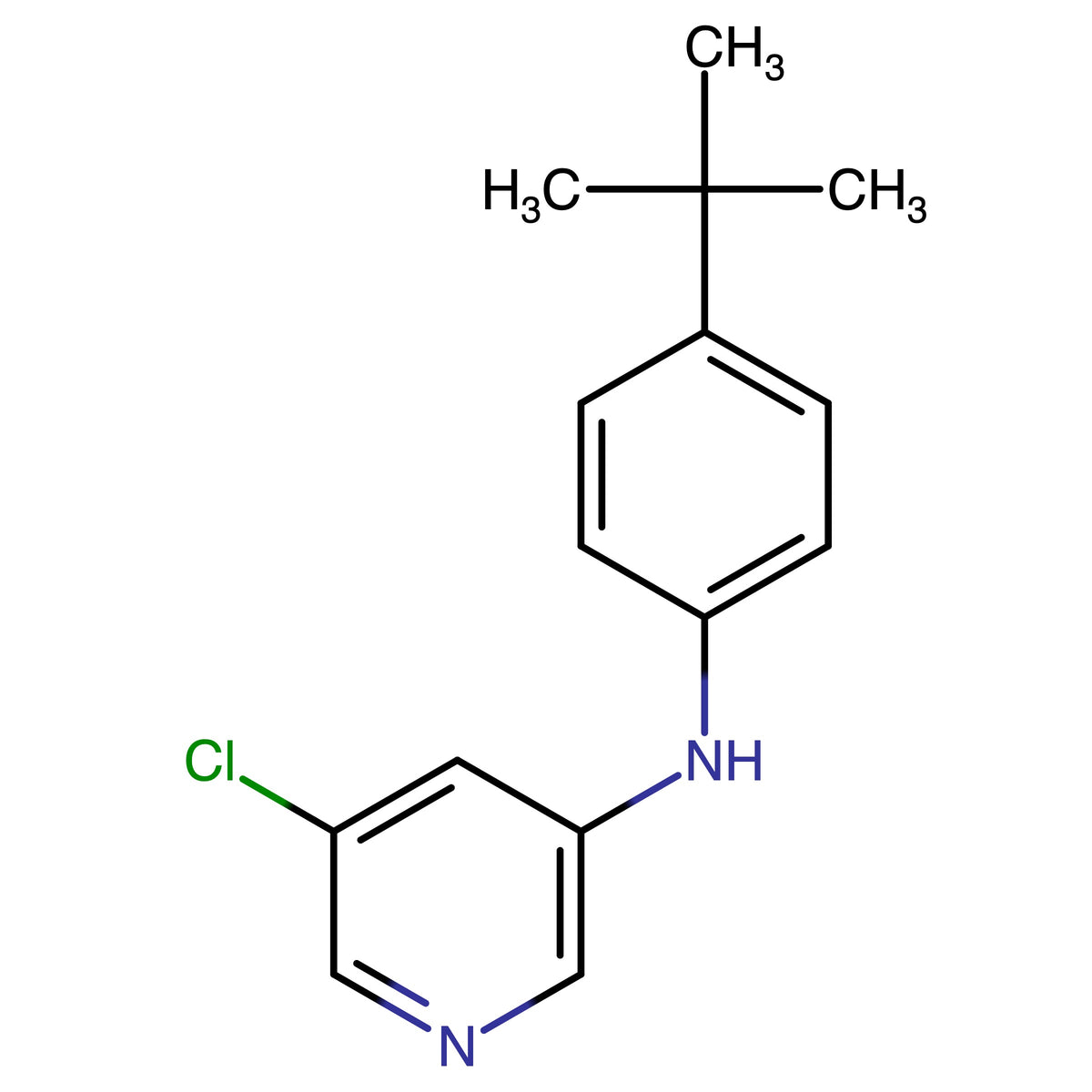 N-(4-(tert-Butyl) phenyl)-5-chloropyridin-3-amineÊ