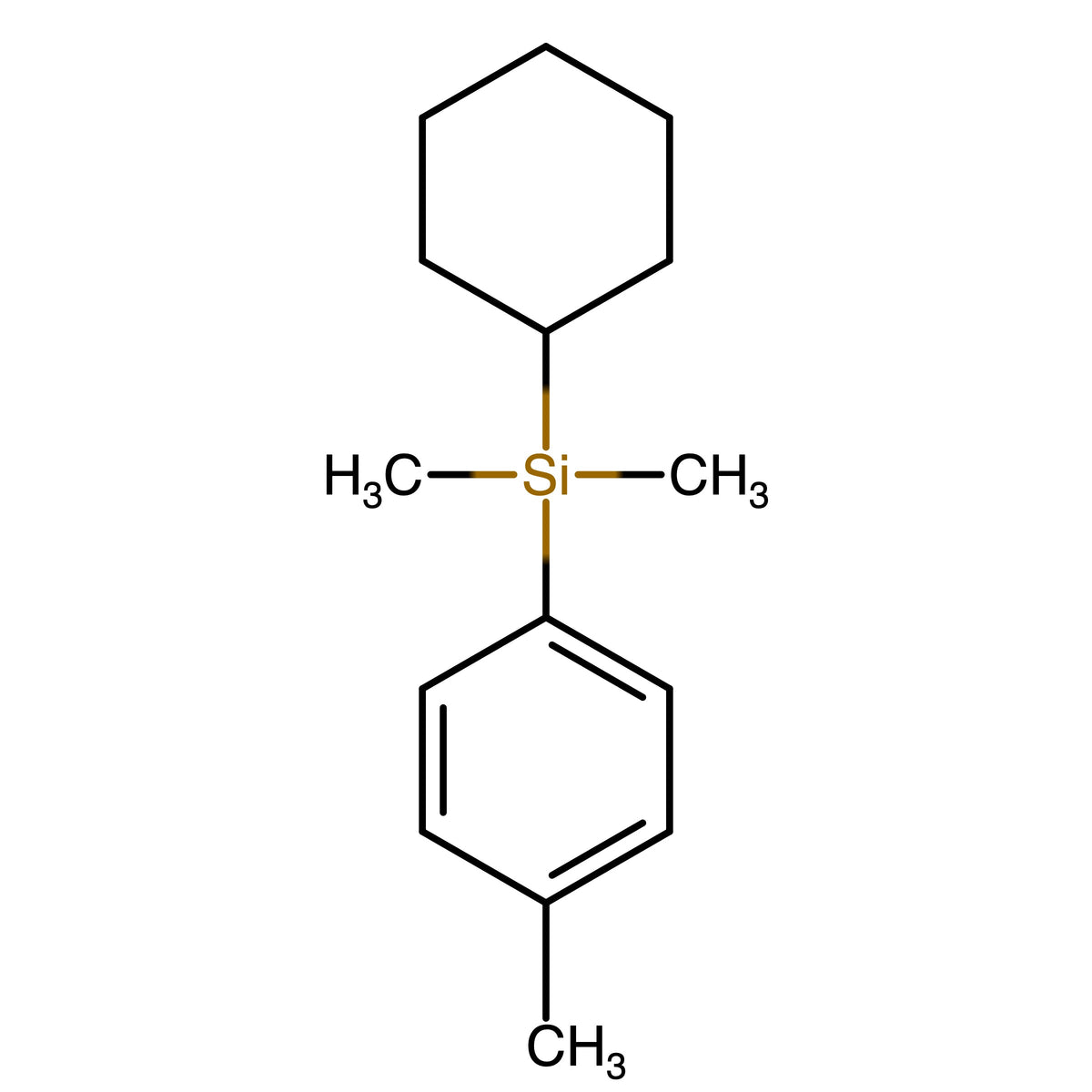Cyclohexyldimethyl(4-tolyl)silane