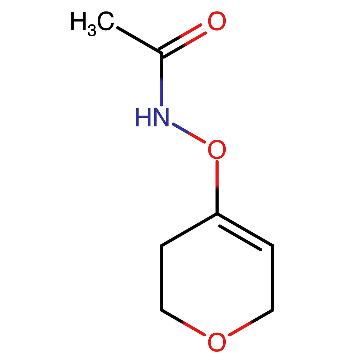 N-((3,6-Dihydro-2H-pyran-4-yl)oxy)acetamide