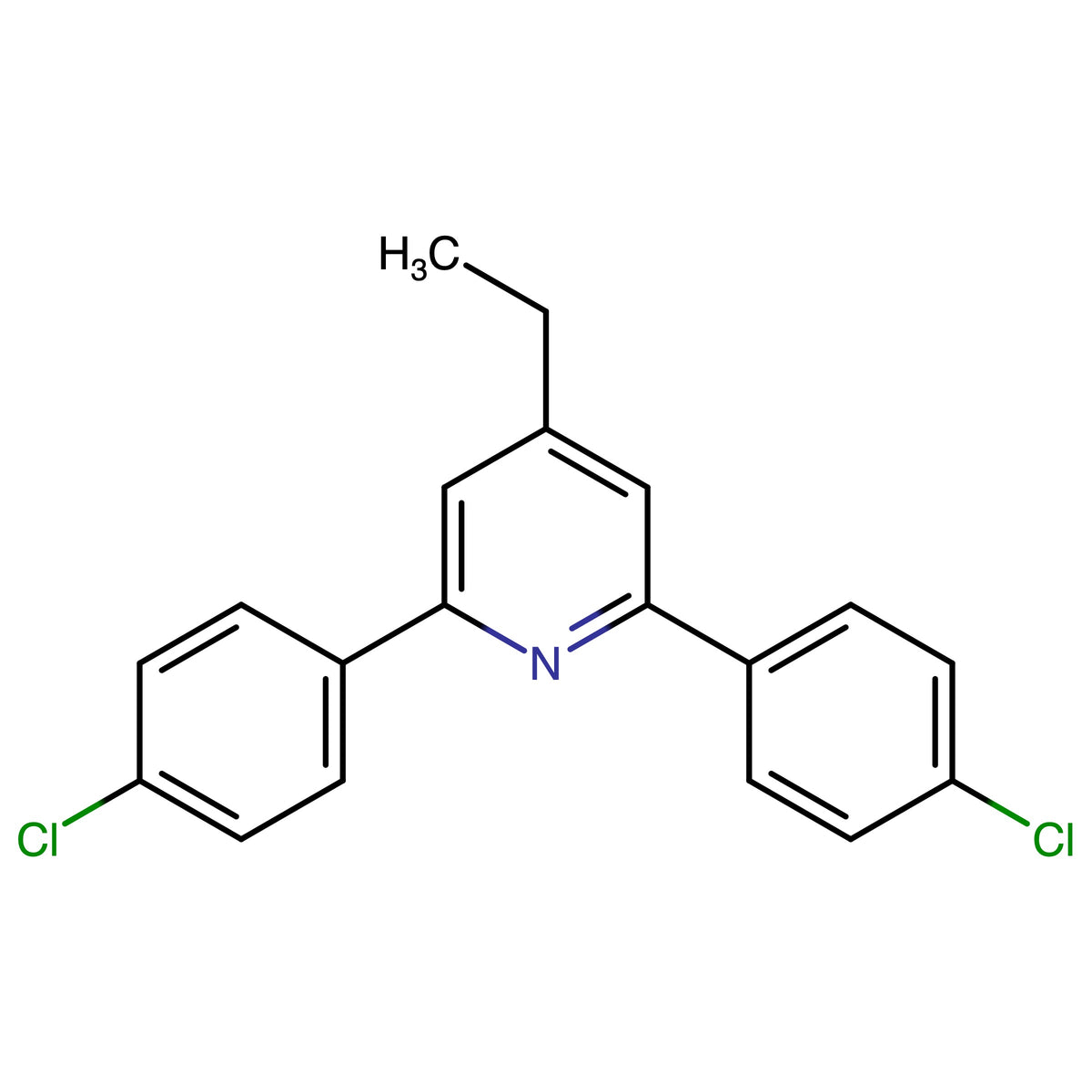 2,6-Bis(4-chlorophenyl)-4-ethylpyridineÊ