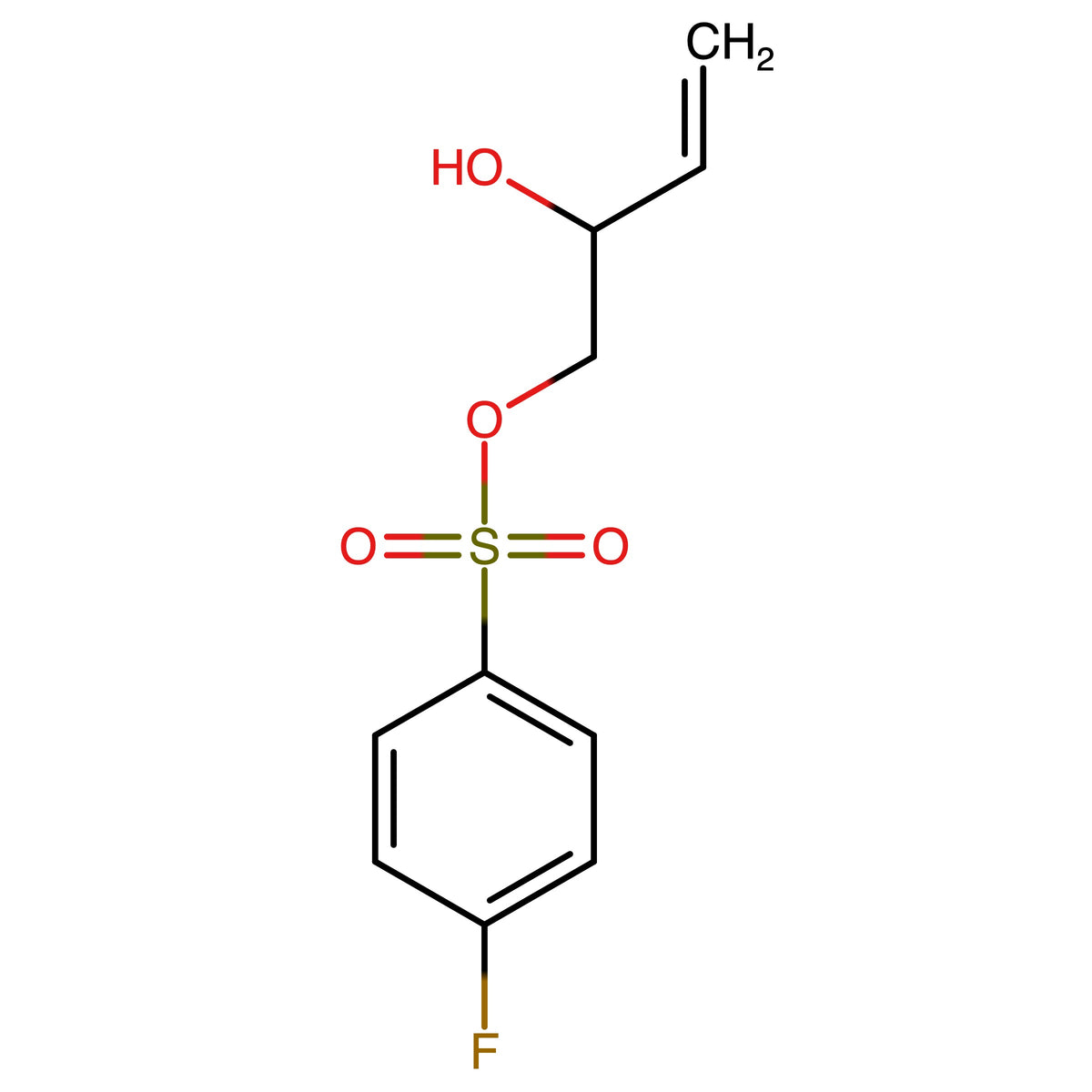 2-Hydroxybut-3-en-1-yl 4-fluorobenzenesulfonate