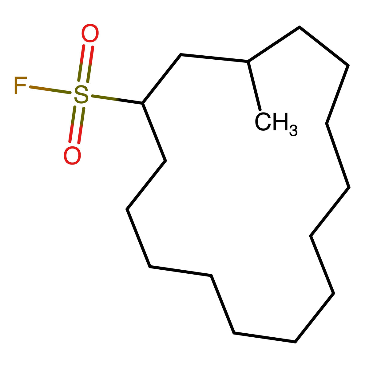 3-Methylcyclopentadecane-1-sulfonyl fluoride (mixture of diastereomers)