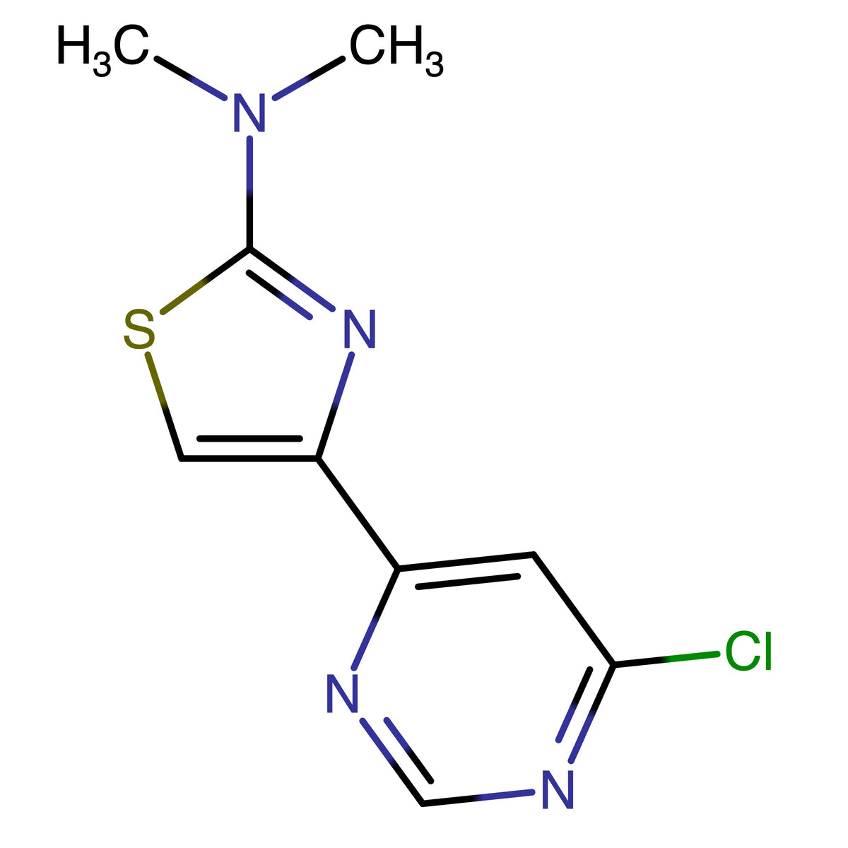 4-(6-Chloropyrimidin-4-yl)-N,N-dimethylthiazol-2-amine