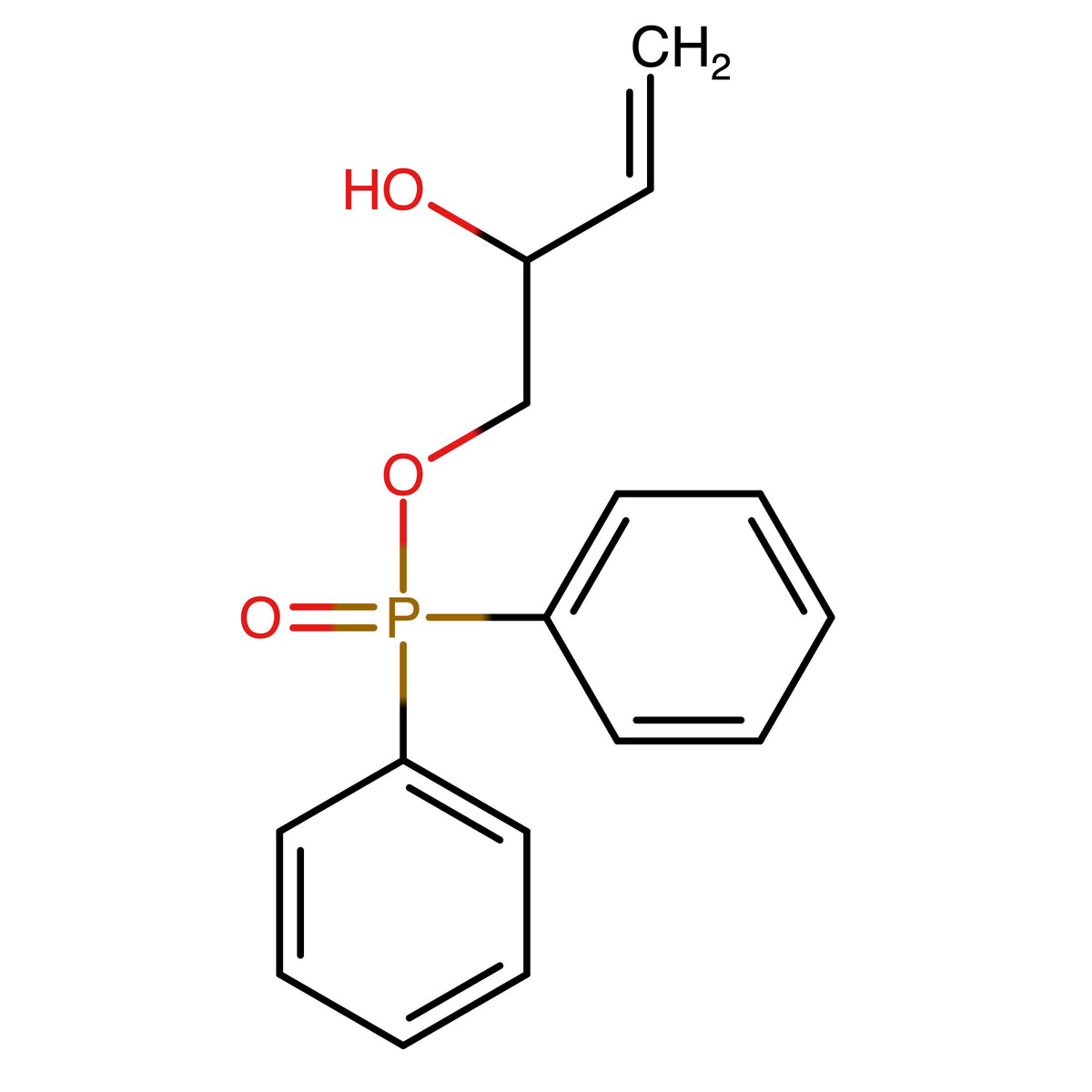 2-Hydroxybut-3-en-1-yl diphenylphosphinate
