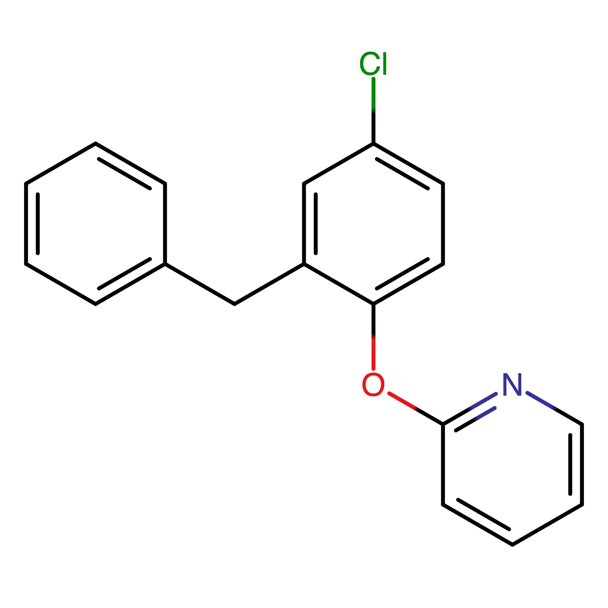 Name: 2-(2-Benzyl-4-chlorophenoxy)pyridine