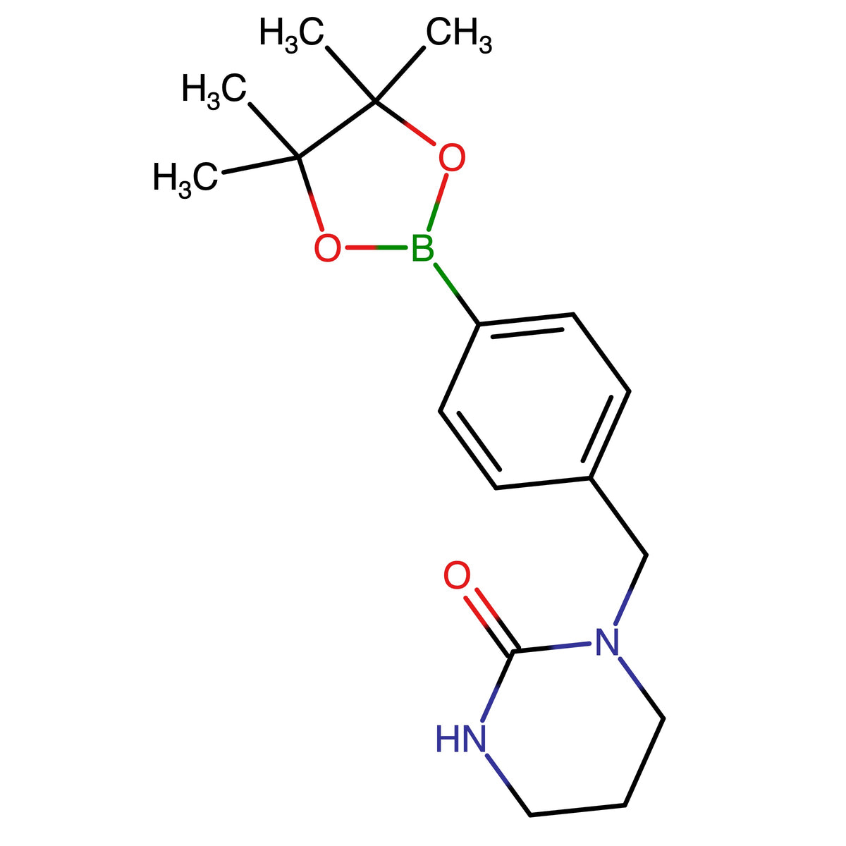 1-(4-(4,4,5,5-Tetramethyl-1,3,2-dioxaborolan-2-yl)benzyl)tetrahydropyrimidin-2(1H)-one