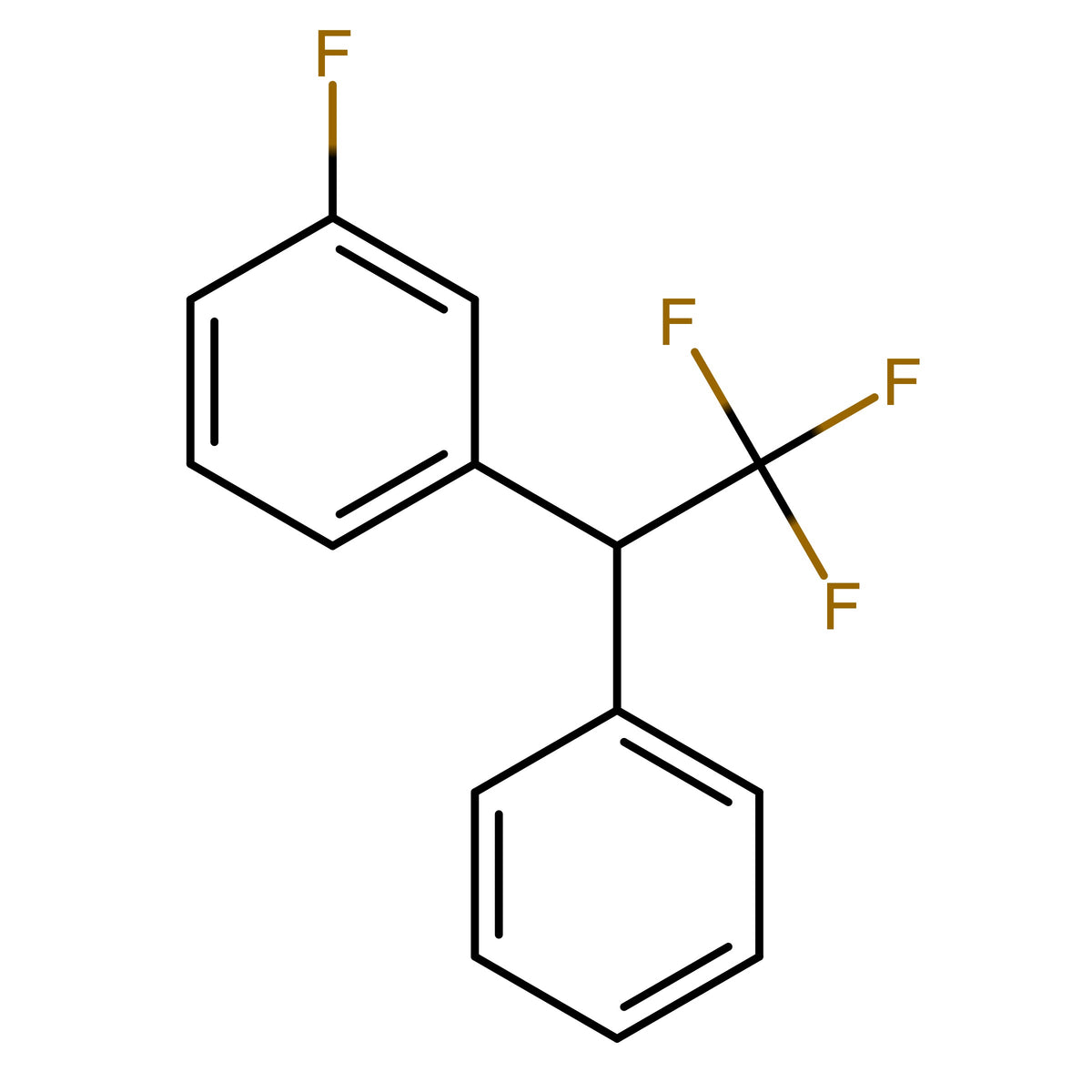 1-Fluoro-3-(2,2,2-trifluoro-1-phenylethyl)benzene