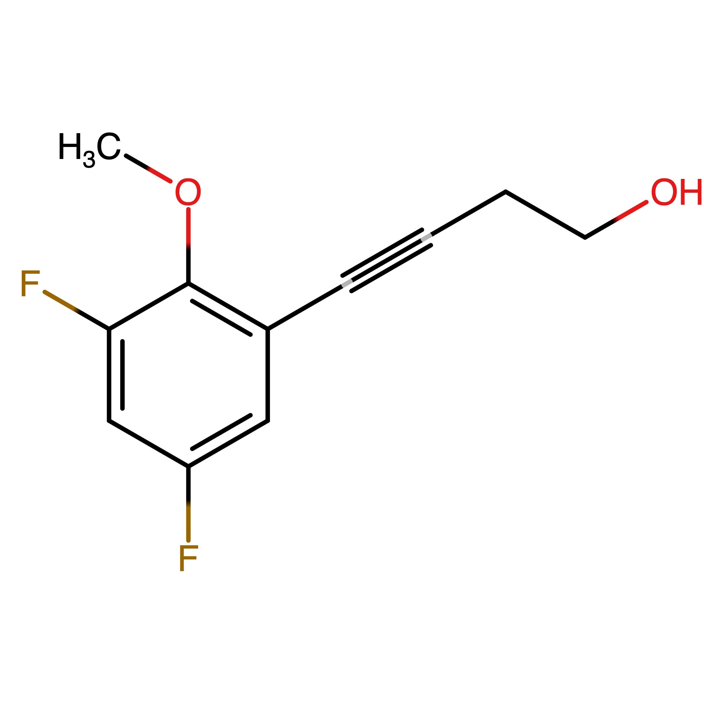 4-(3,5-Difluoro-2-methoxyphenyl)but-3-yn-1-ol 