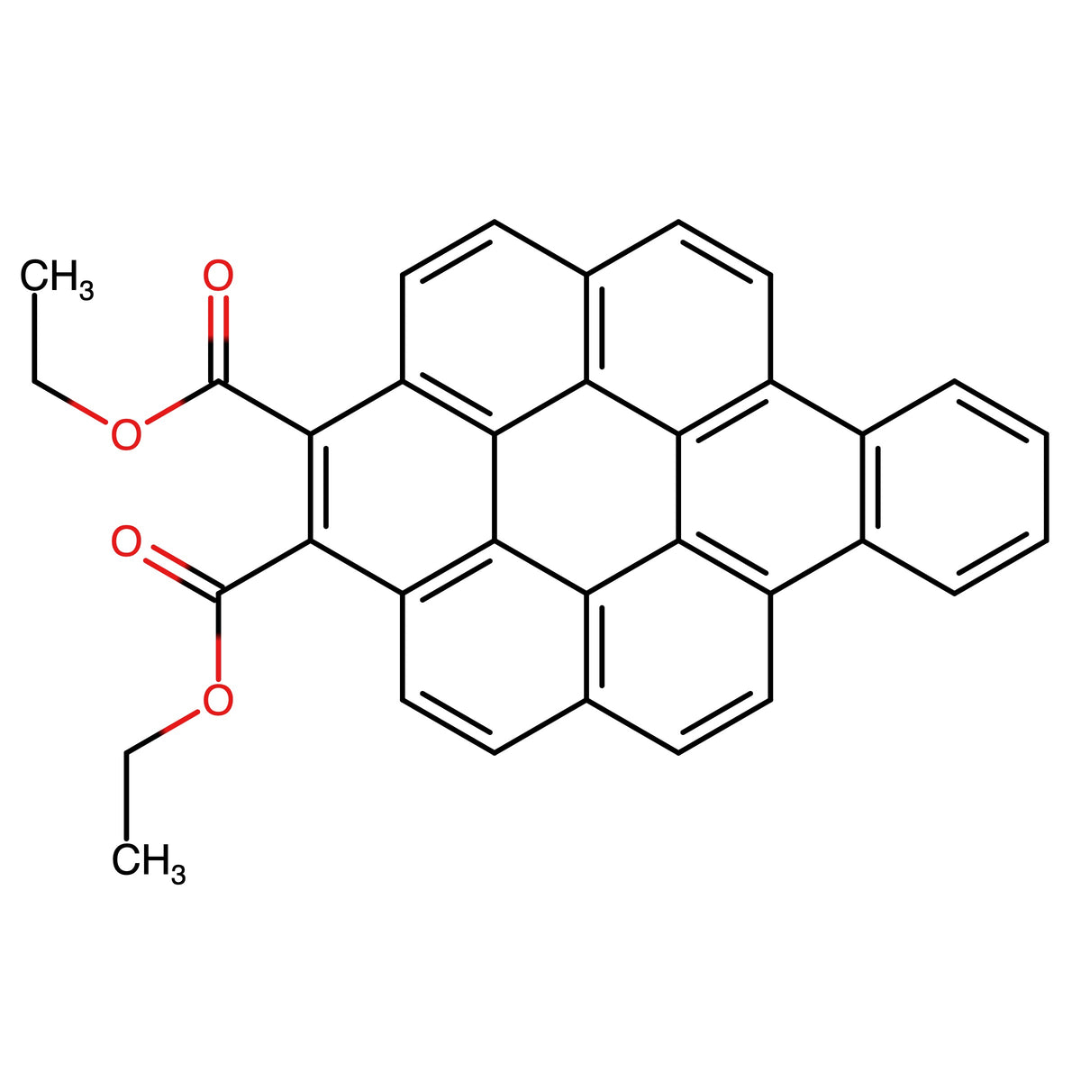 Diethyl benzo[a]coronene-3,4-dicarboxylateÊ