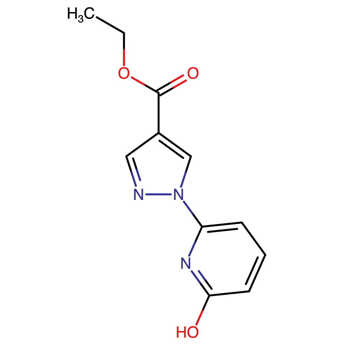 Ethyl 1-(6-hydroxypyridin-2-yl)-1H-pyrazole-4-carboxylate