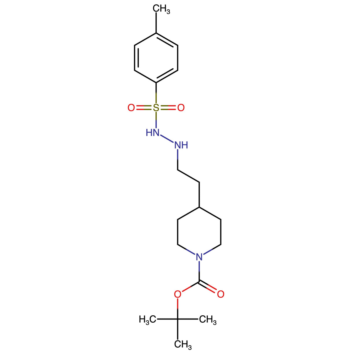 1-Boc-4-(2-tosylaminoaminoethyl)piperidin
