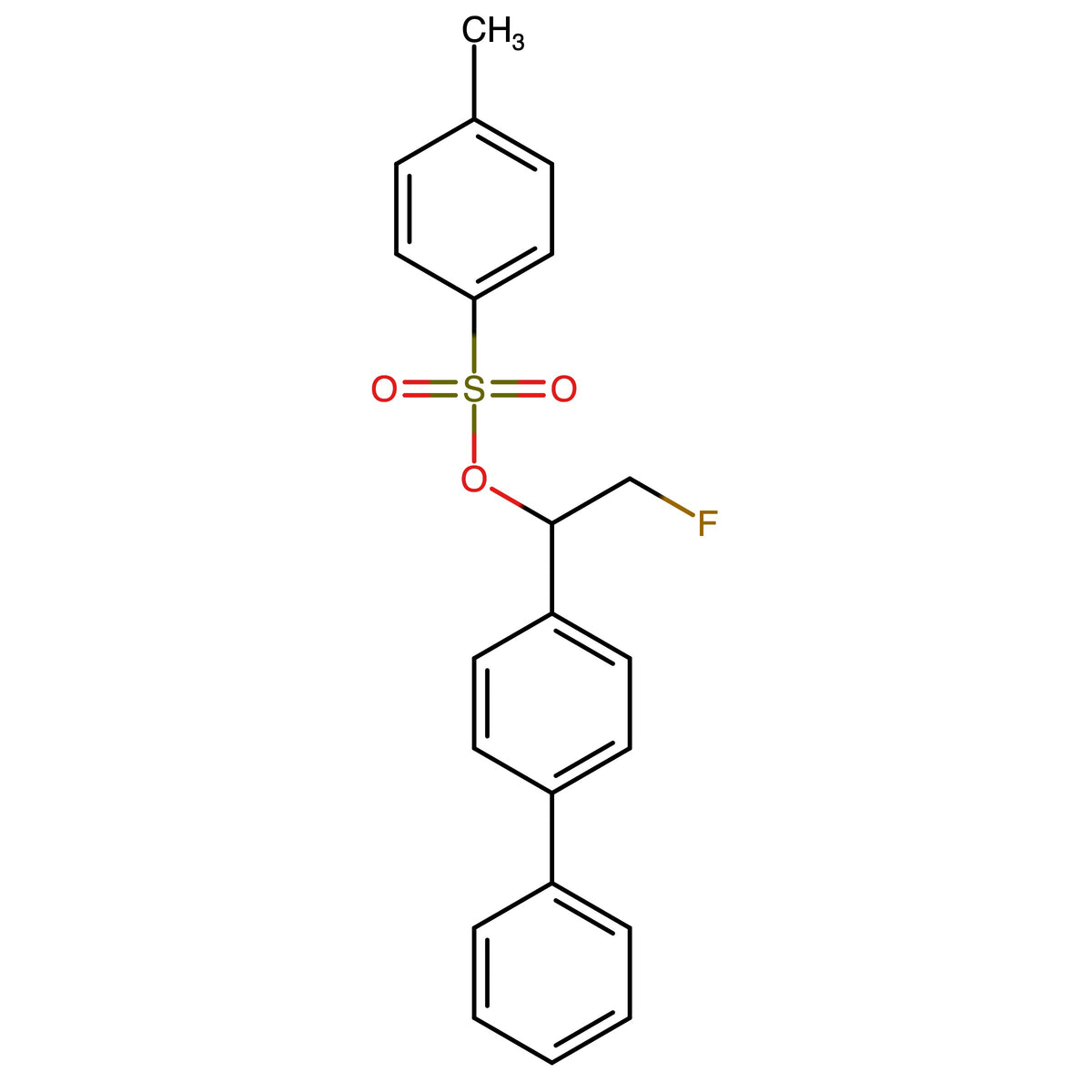 1-([1,1Õ-Biphenyl]-4-yl)-2-fluoroethyl 4-methylbenzenesulfonate