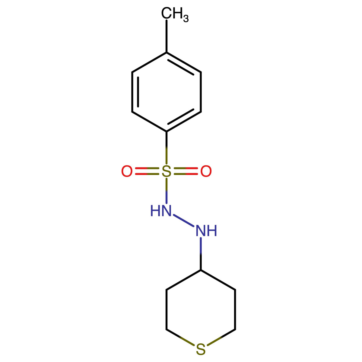 4-Methyl-N'-(tetrahydro-2H-thiopyran-4-yl)benzenesulfonohydrazide