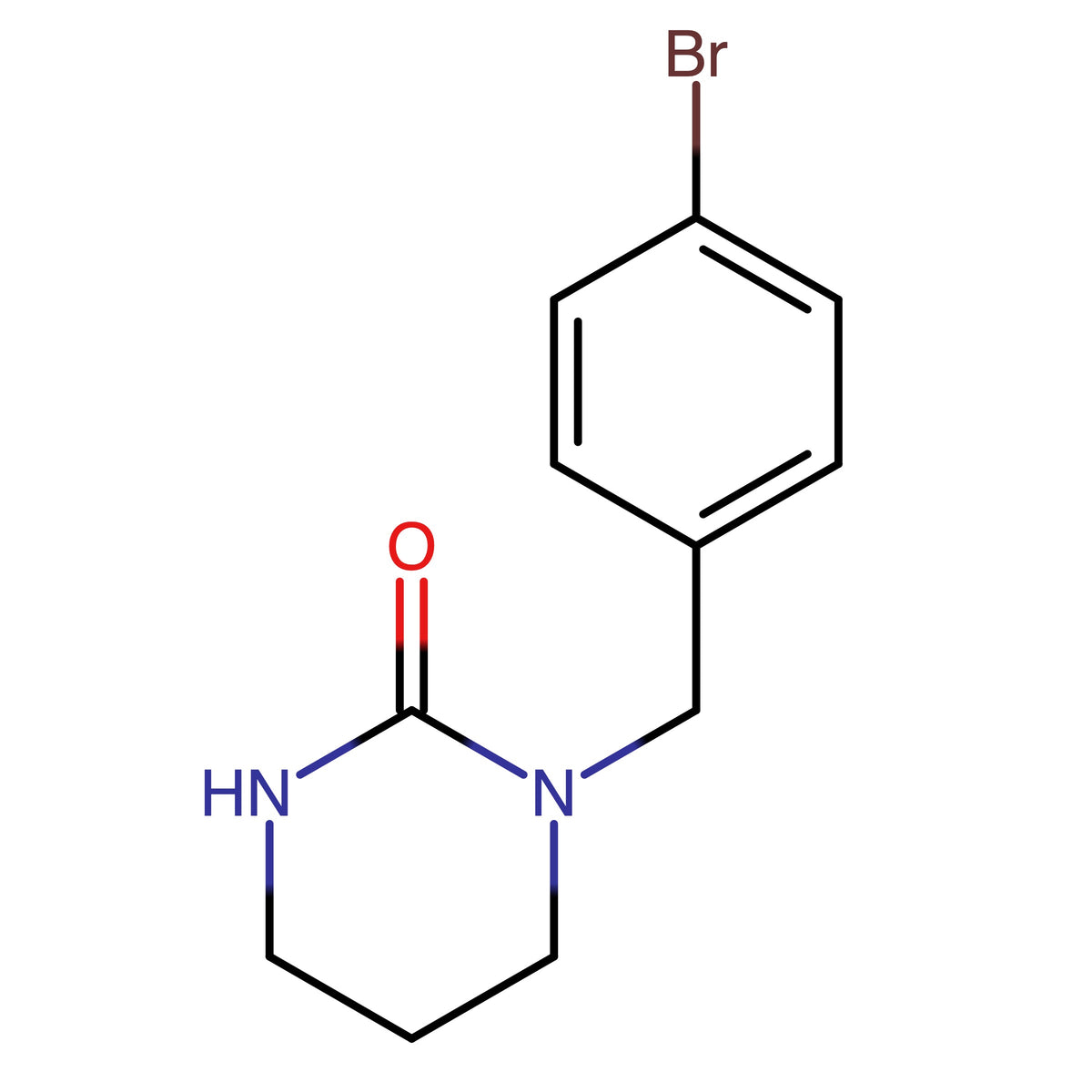 1-[(4-Bromophenyl)methyl]-1,3-diazinan-2-one