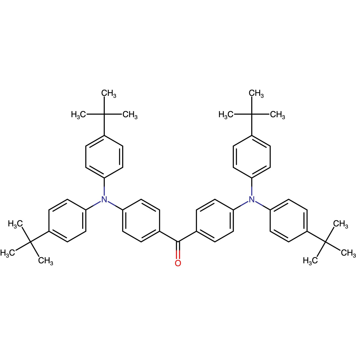 Bis(4-(bis(4-(tert-butyl)phenyl)amino)phenyl)methanone