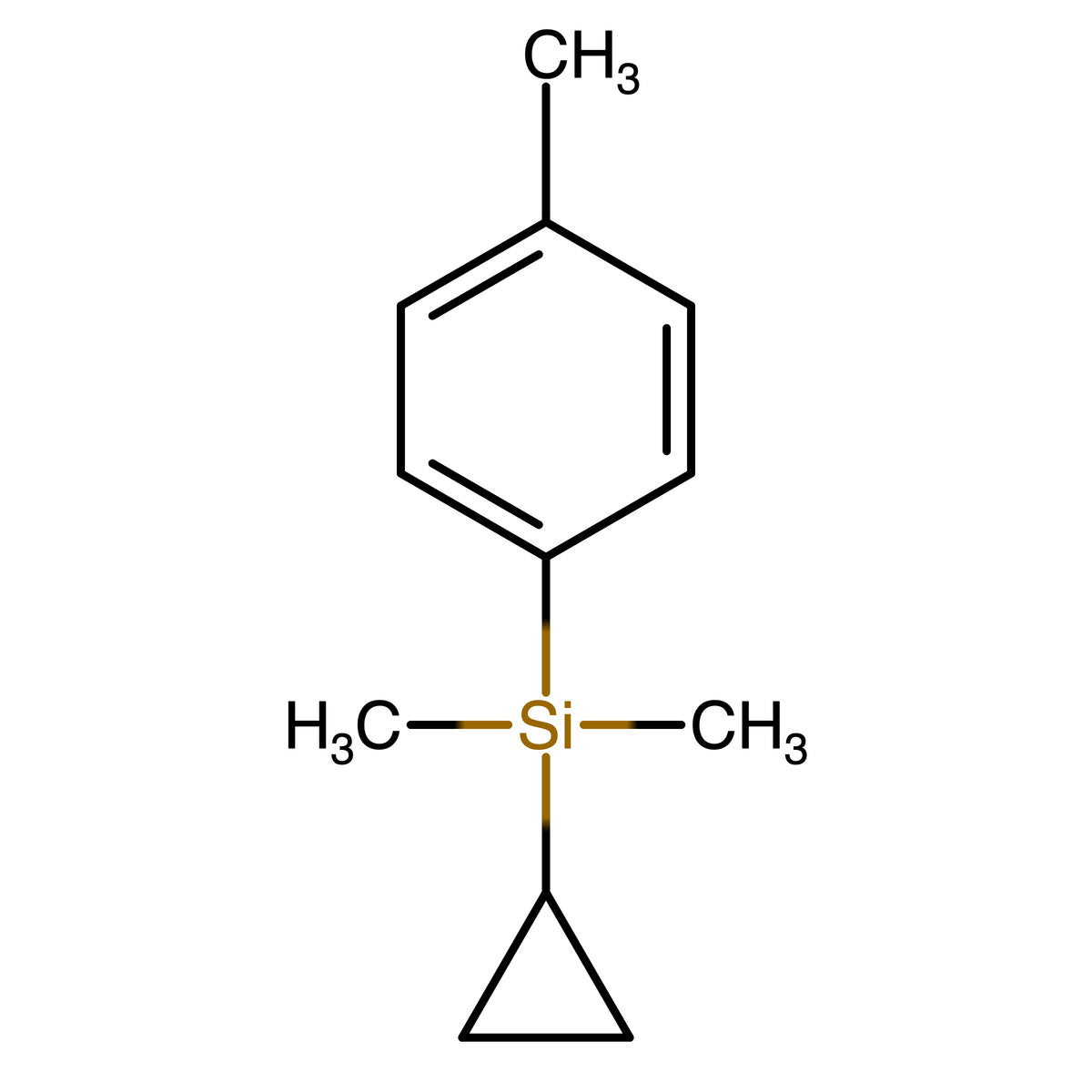 Cyclopropyldimethyl(4-tolyl)silane
