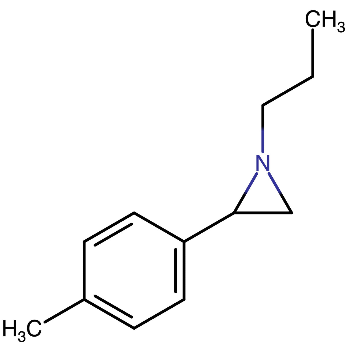 2-(4-Methylphenyl)-1-propylaziridine