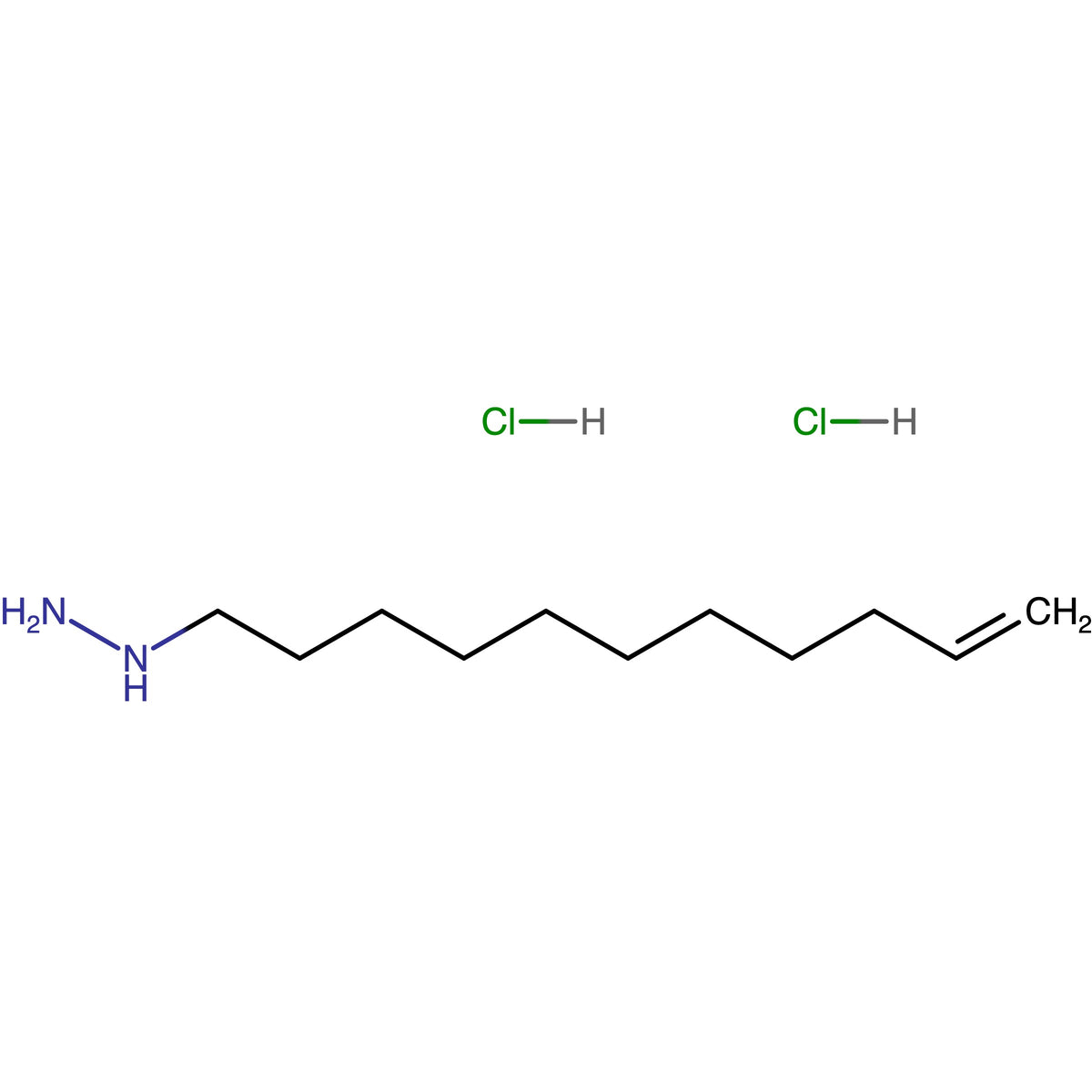 1-10-Undecen-1-ylhydrazine dihydrochloride