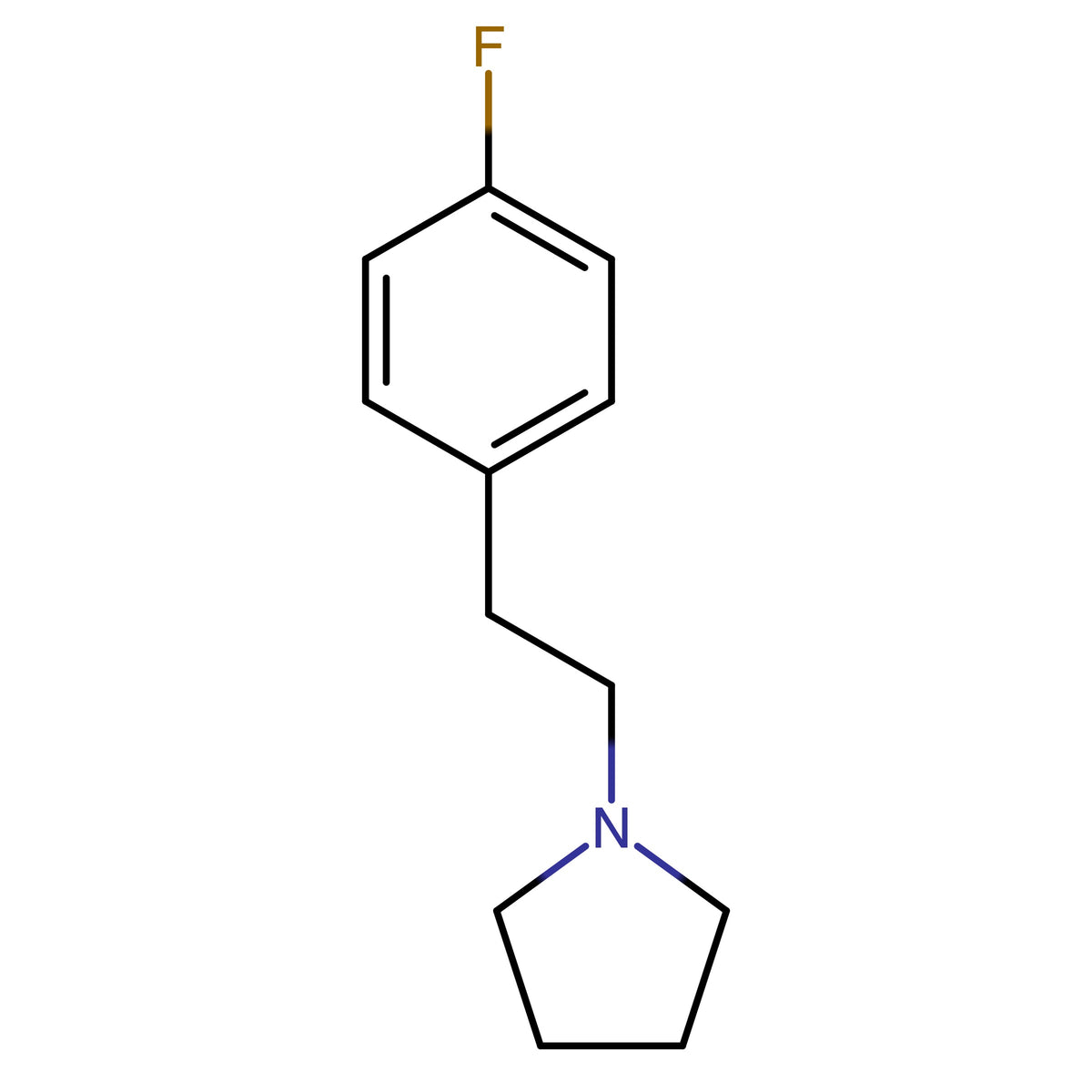 1-[2-(4-Fluorophenyl)ethyl]pyrrolidine