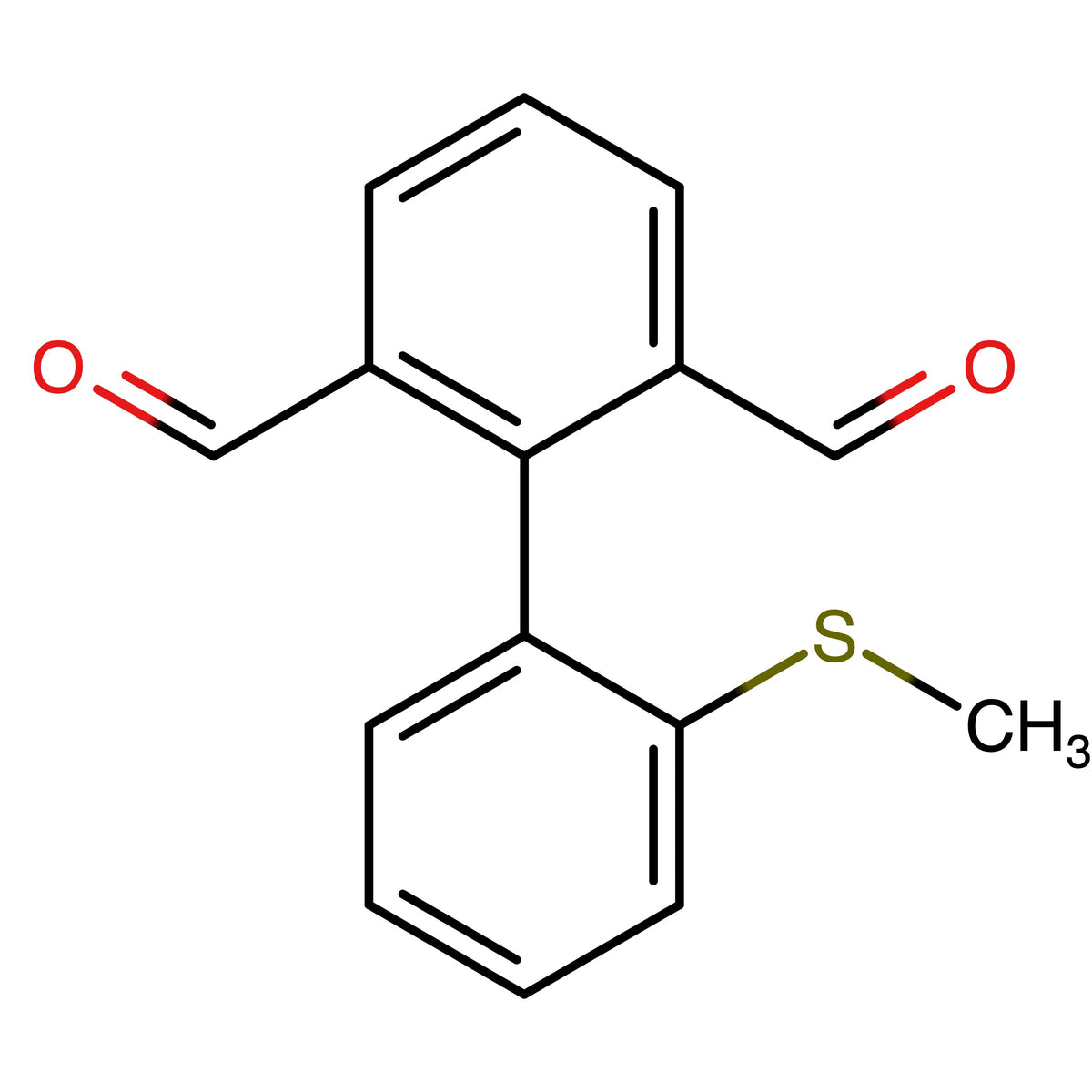 2'-(Methylthio)-[1,1'-biphenyl]-2,6-dicarbaldehyde
