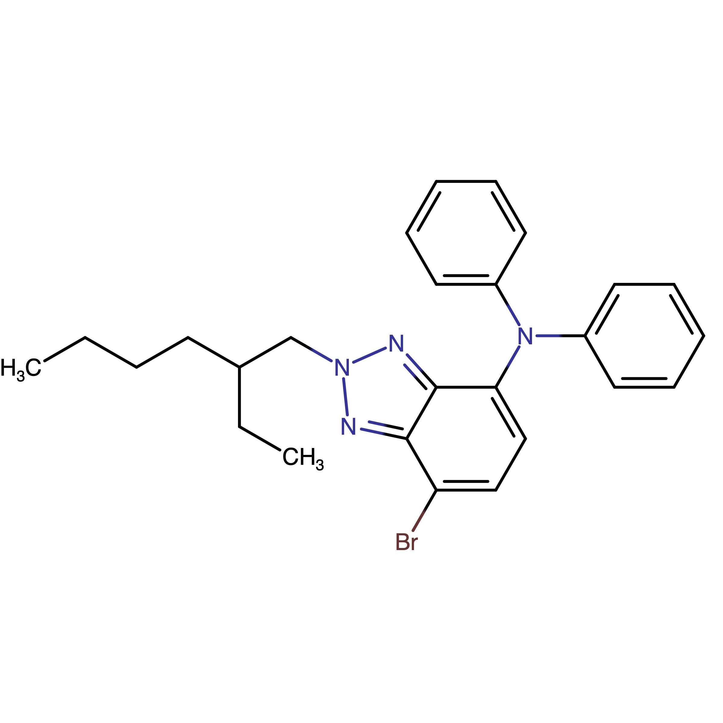 7-Bromo-2-(2-ethylhexyl)-N,N-diphenyl-2H-benzo[d][1,2,3]triazol-4-amine