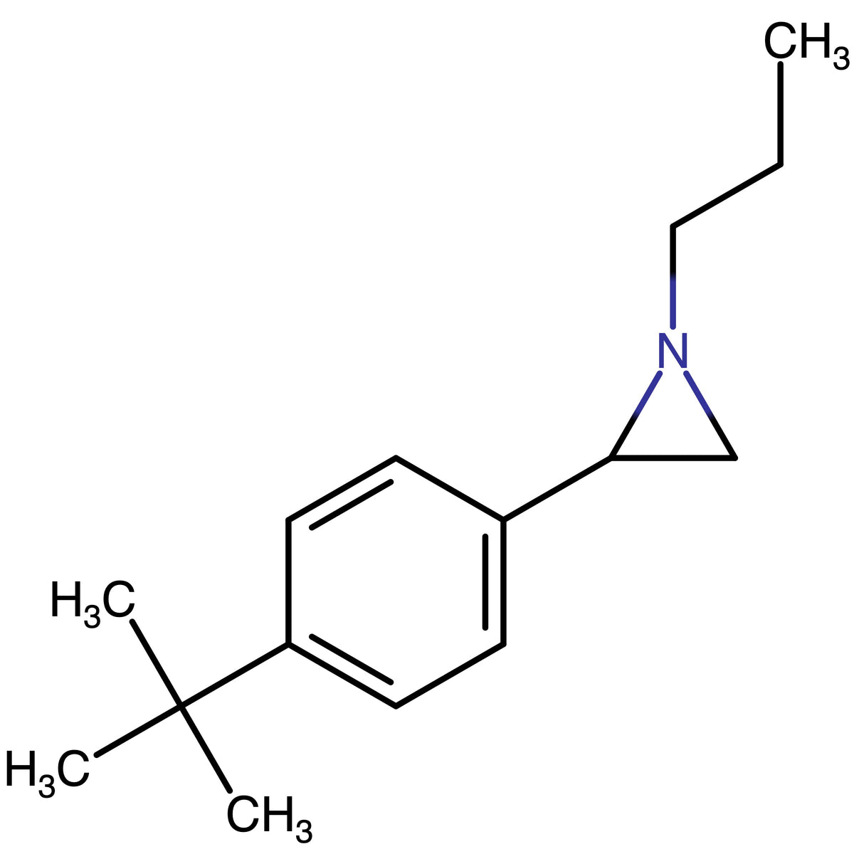 2-(4-(tert-Butyl)phenyl)-1-propylaziridine