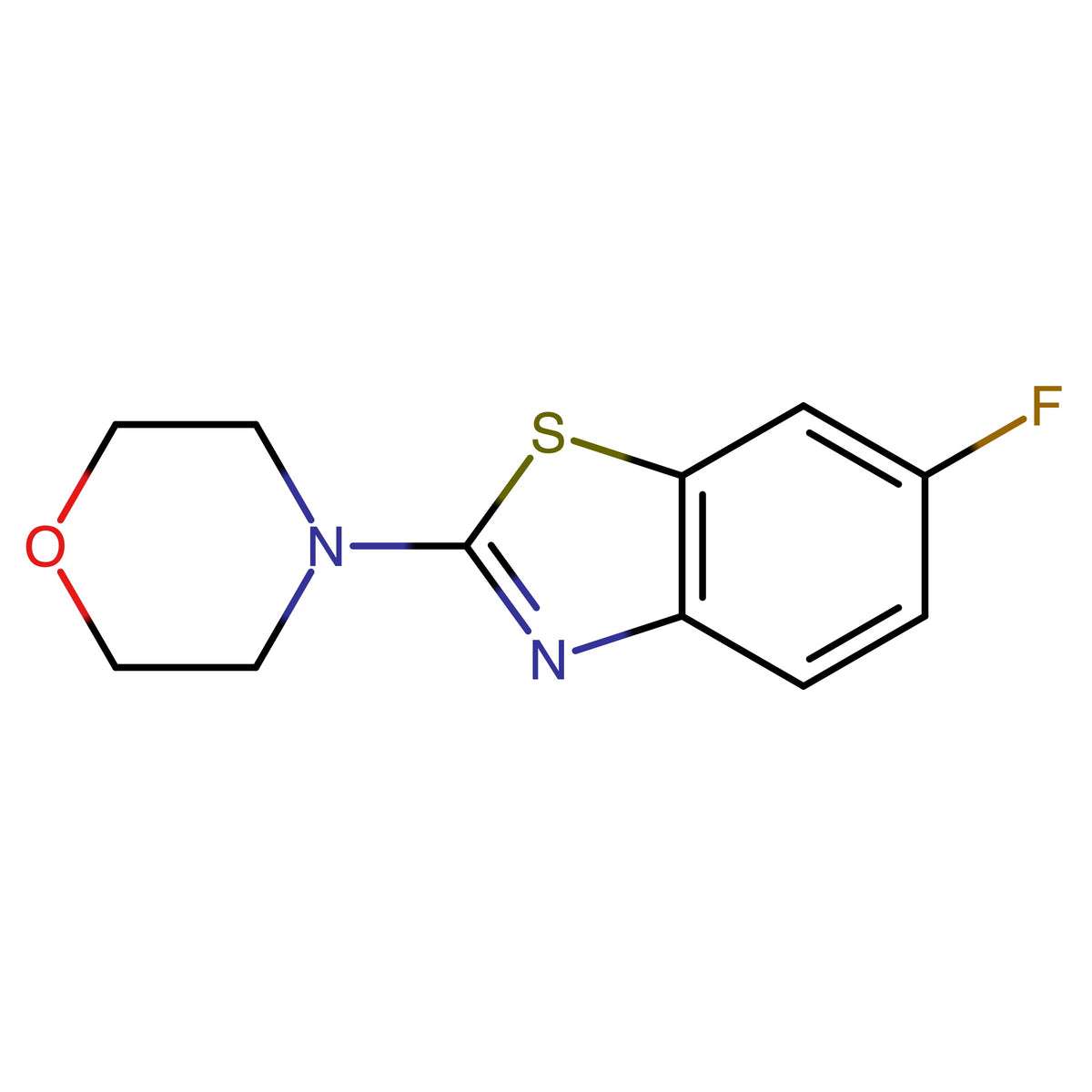 4-(6-Fluoro-1,3-benzothiazol-2-yl)morpholine