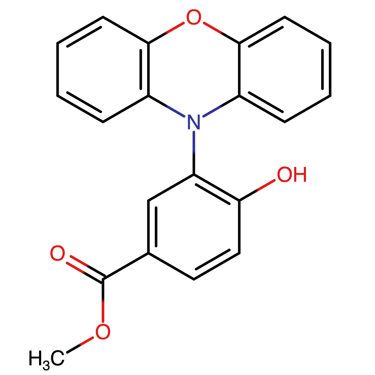 Methyl 4-hydroxy-3-(10H-phenoxazin-10-yl)benzoate