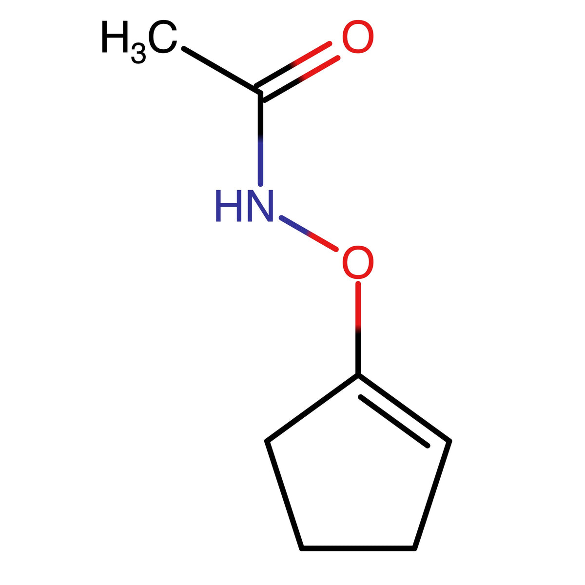 N-(Cyclopent-1-en-1-yloxy)acetamide