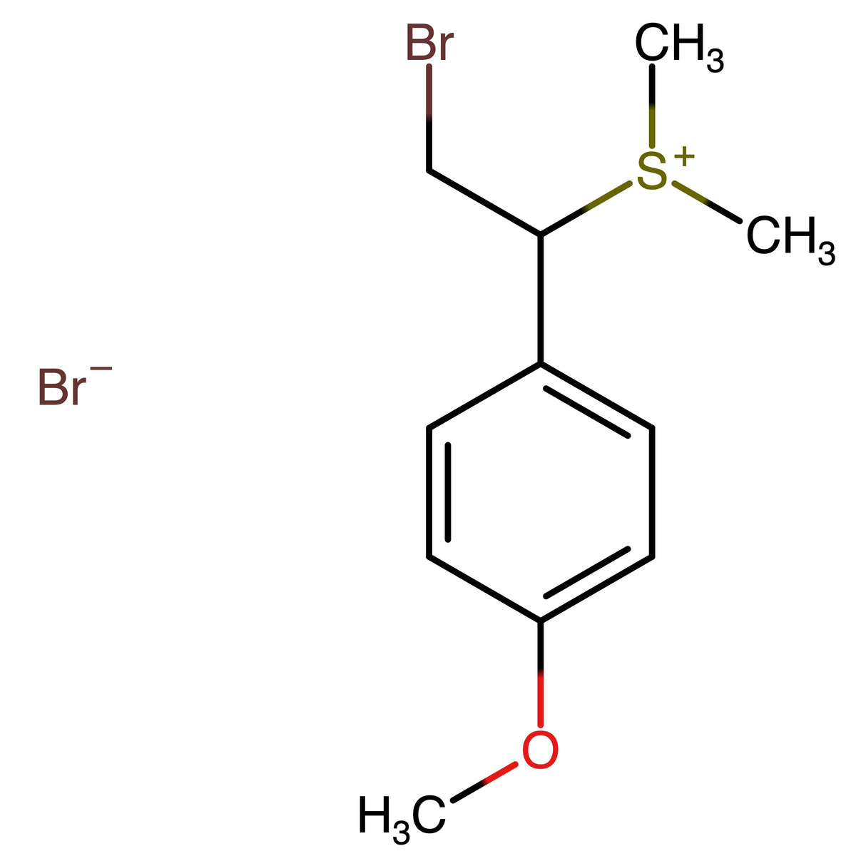 (2-Bromo-1-(4-methoxyphenyl)ethyl)dimethylsulfonium bromide