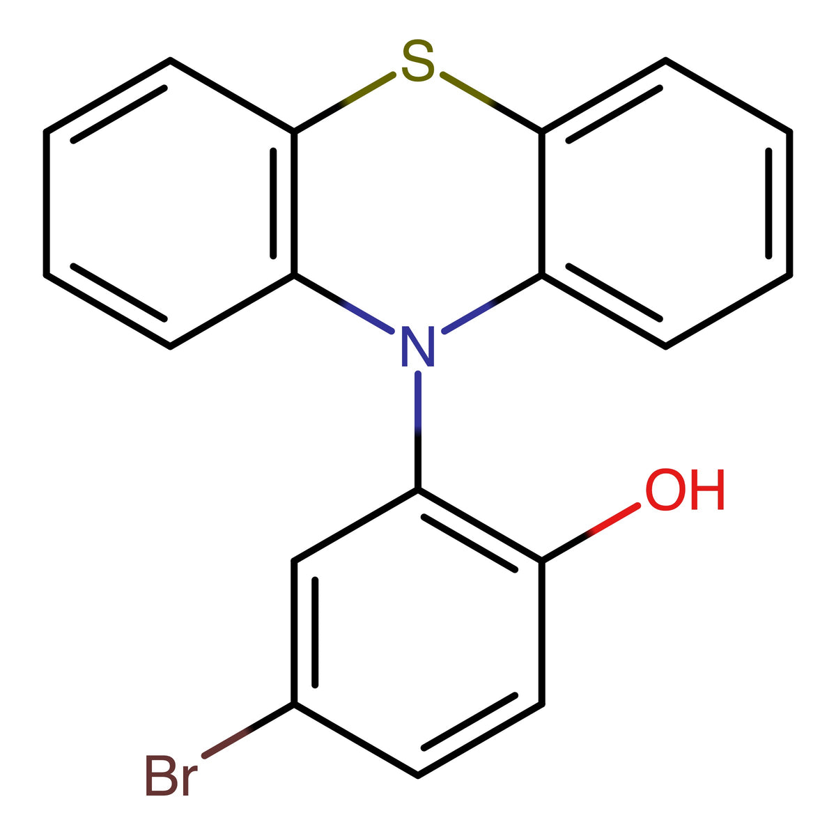 4-Bromo-2-(10H-phenothiazin-10-yl)phenol
