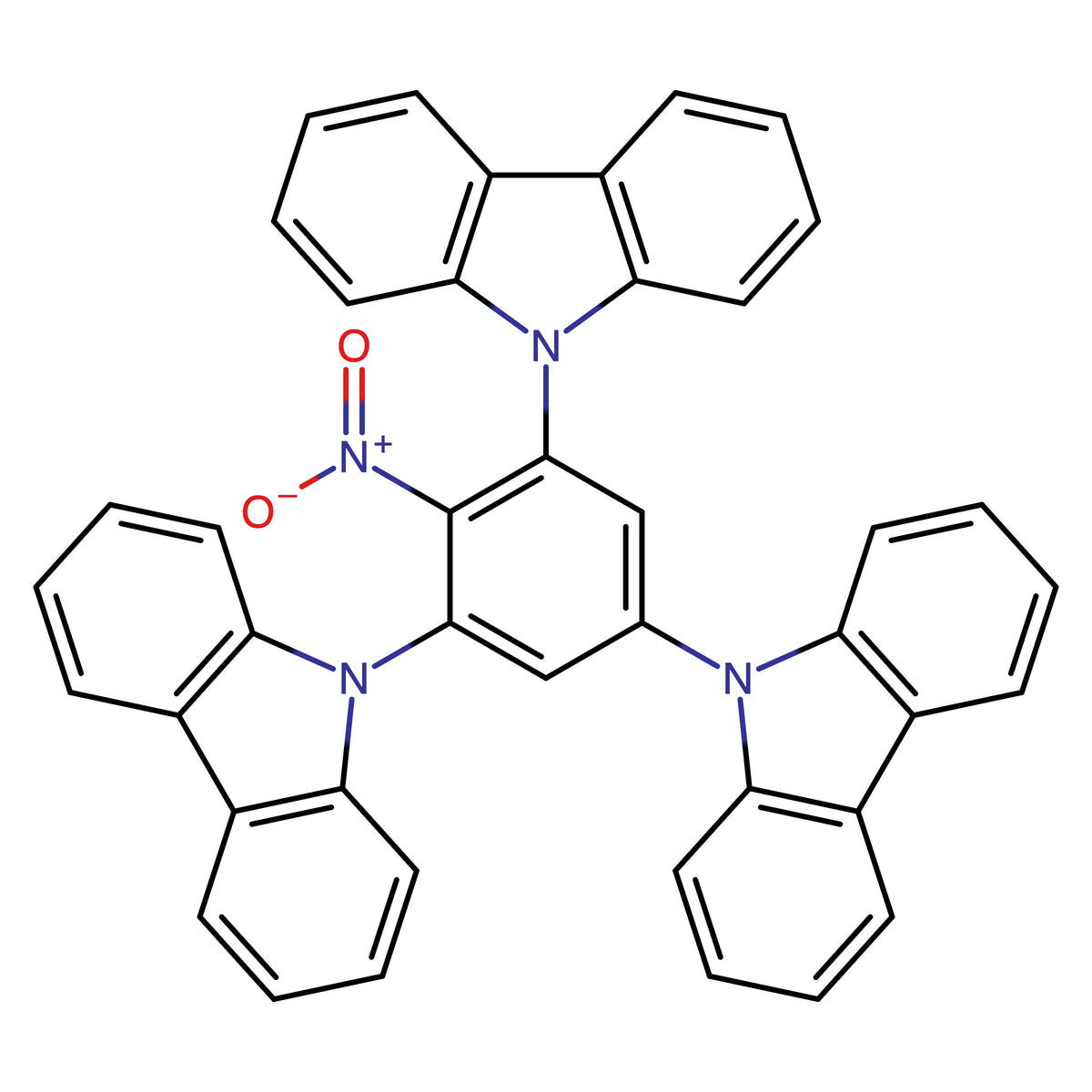 9,9Õ,9ÕÕ-(2-Nitrobenzene-1,3,5-triyl)tris(9H-carbazole)