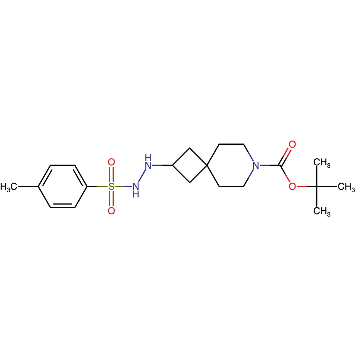 tert-Butyl 2-(2-tosylhydrazineyl)-7-azaspiro[3.5]nonane-7-carboxylate