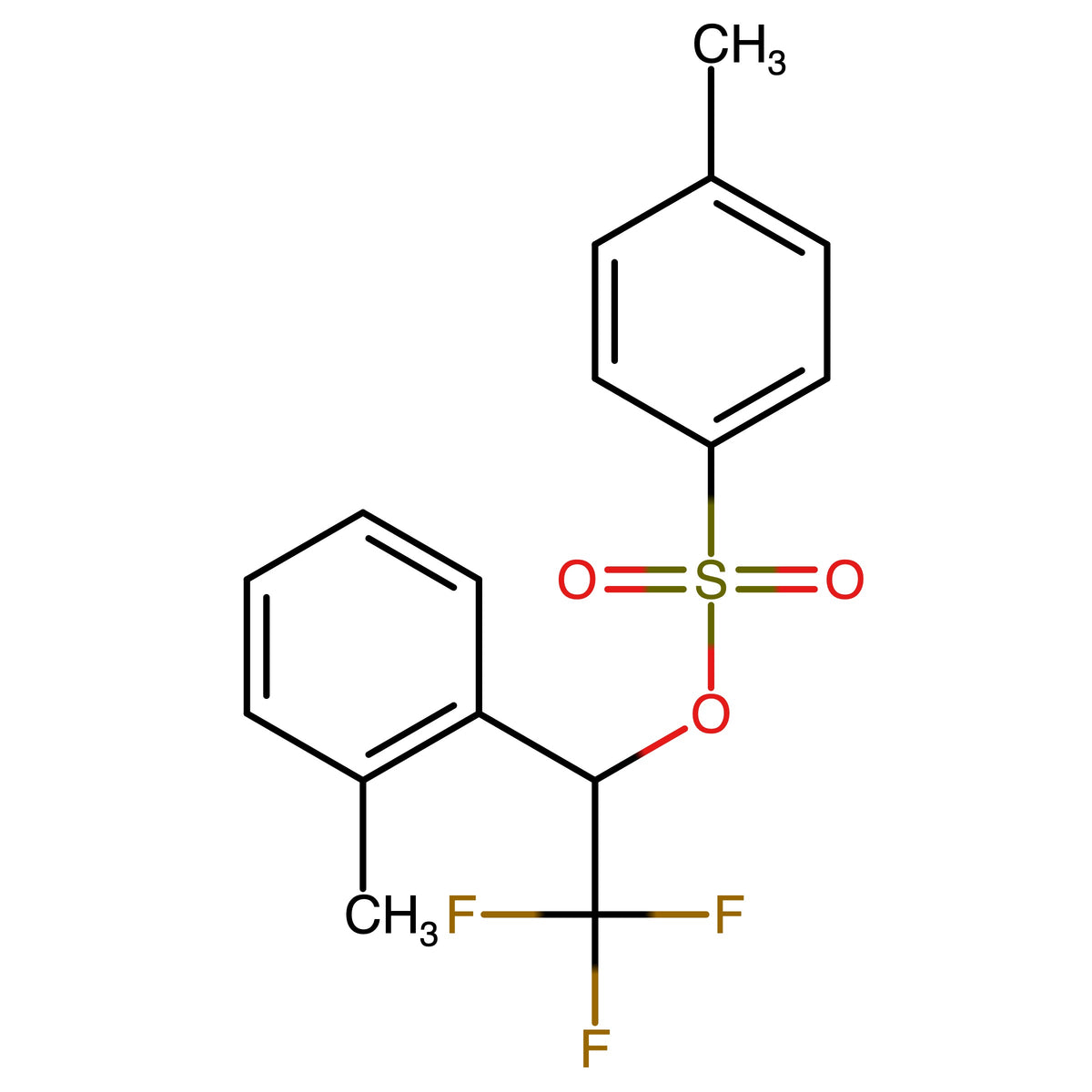2,2,2-Trifluoro-1-[2-(methyl)phenyl]ethyl 4-methylbenzenesulfonate