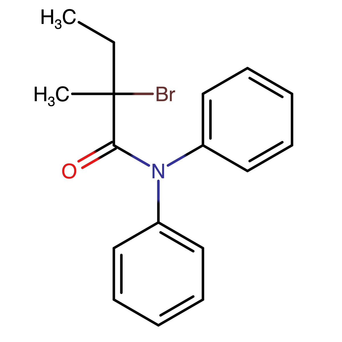 2-Bromo-2-methyl-N,N-diphenylbutanamide