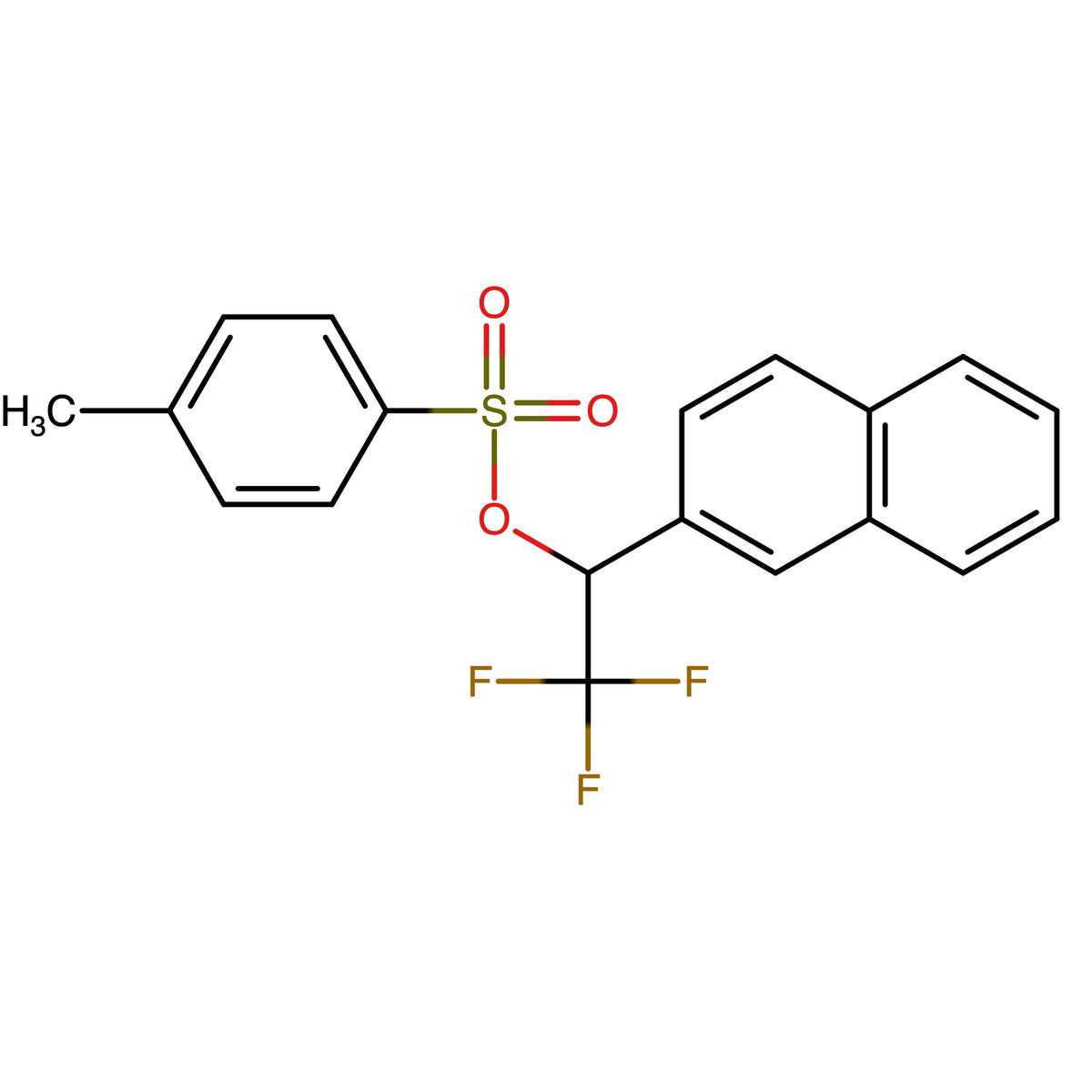 2,2,2-Trifluoro-1-(naphthalene-2-yl)ethyl 4-methylbenzenesulfonate