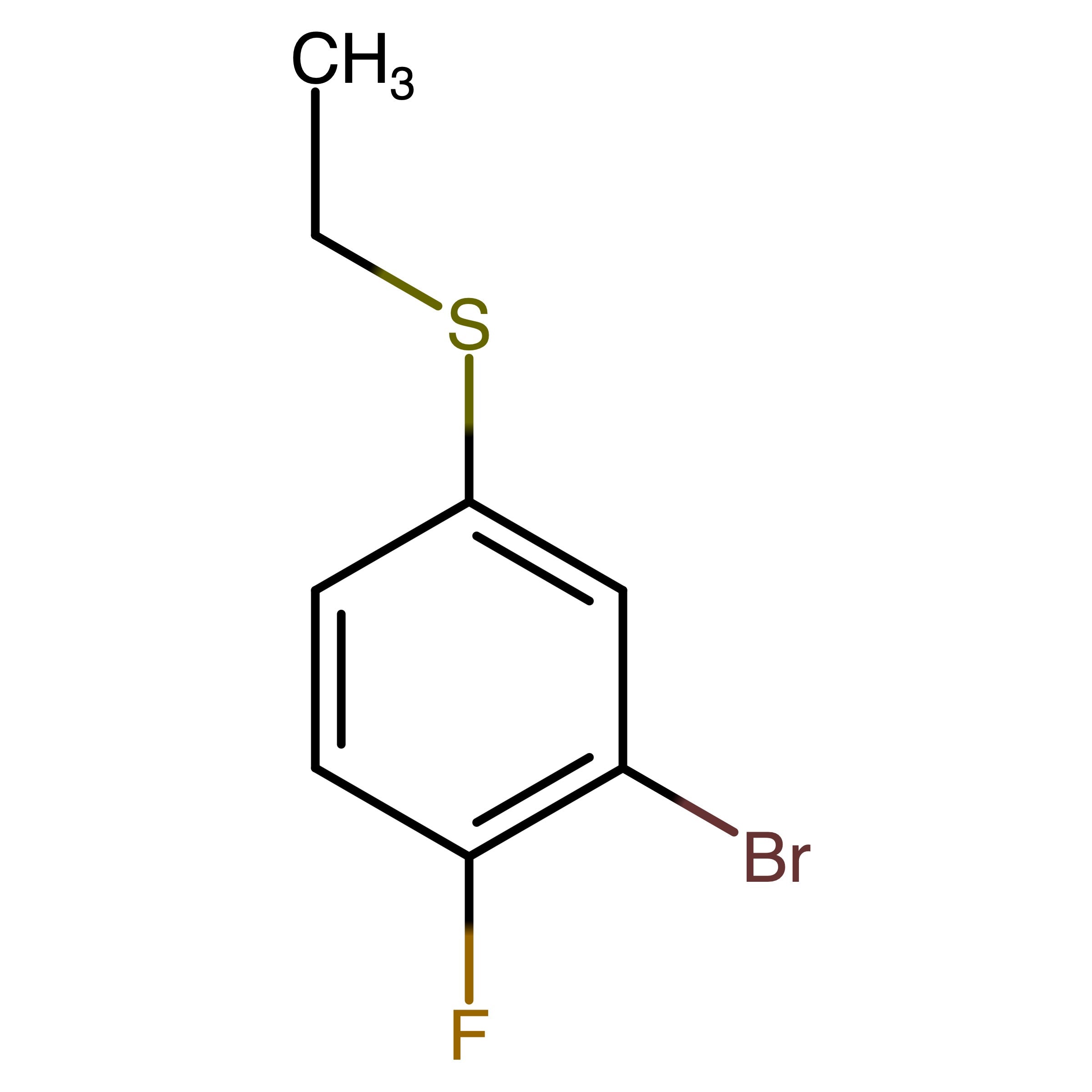 (3-Bromo-4-fluorophenyl)(ethyl)sulfane 