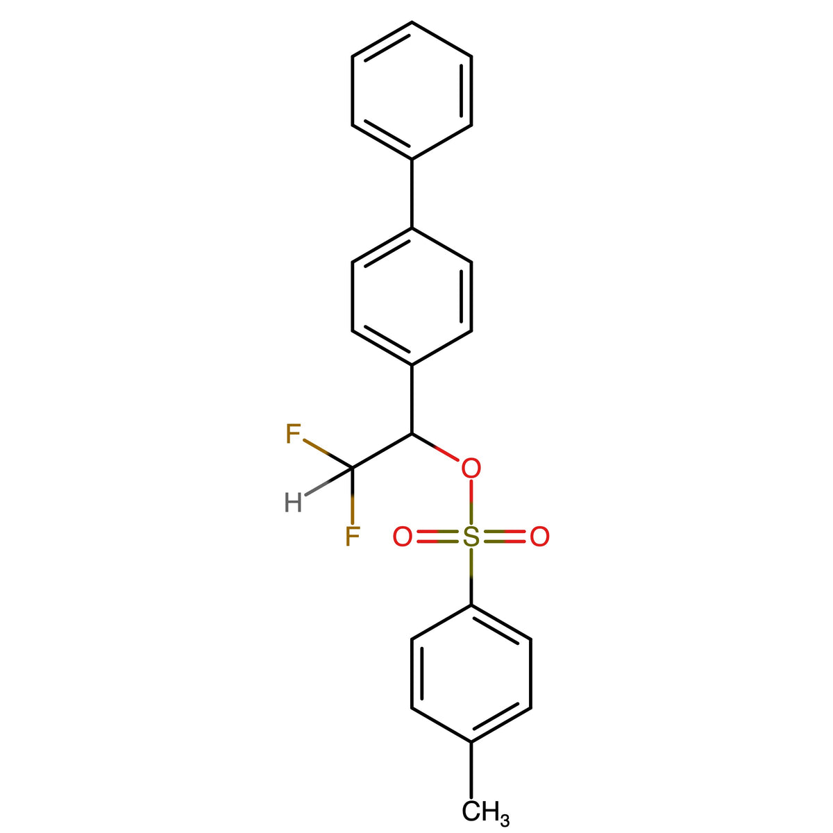 1-([1,1Õ-Biphenyl]-4-yl)-2,2-difluoroethyl 4-methylbenzenesulfonate