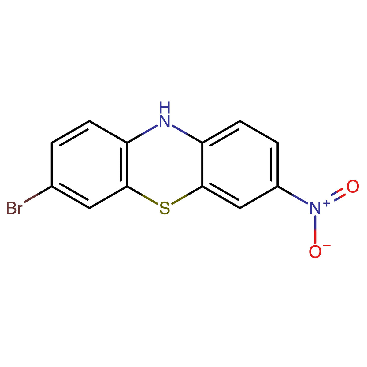 3-Bromo-7-nitro-10H-phenothiazine