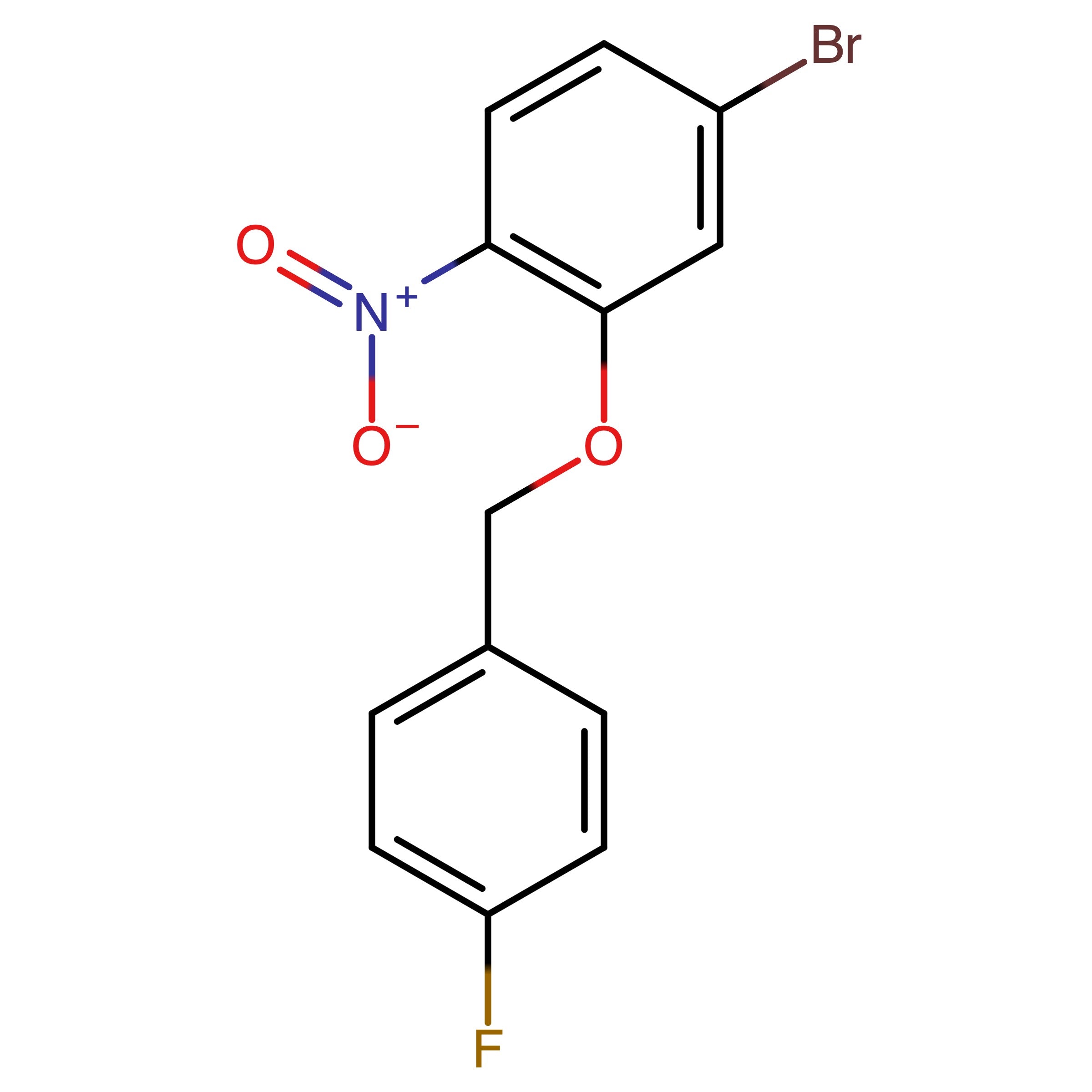 4-Bromo-2-[(4-fluorophenyl)methoxy]-1-nitrobenzene 
