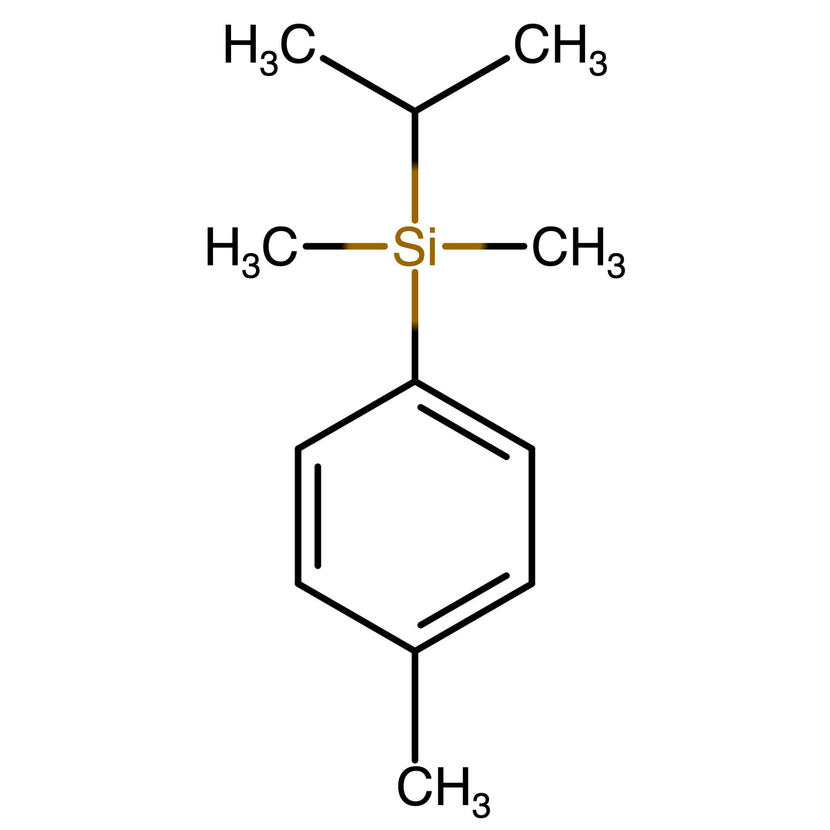 Dimethyl-(4-methylphenyl)-propan-2-ylsilane