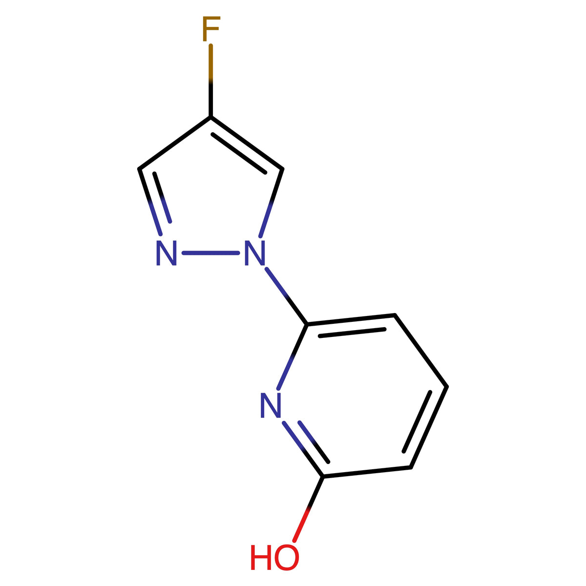 6-(4-Fluoro-1H-pyrazol-1-yl)pyridine-2-ol