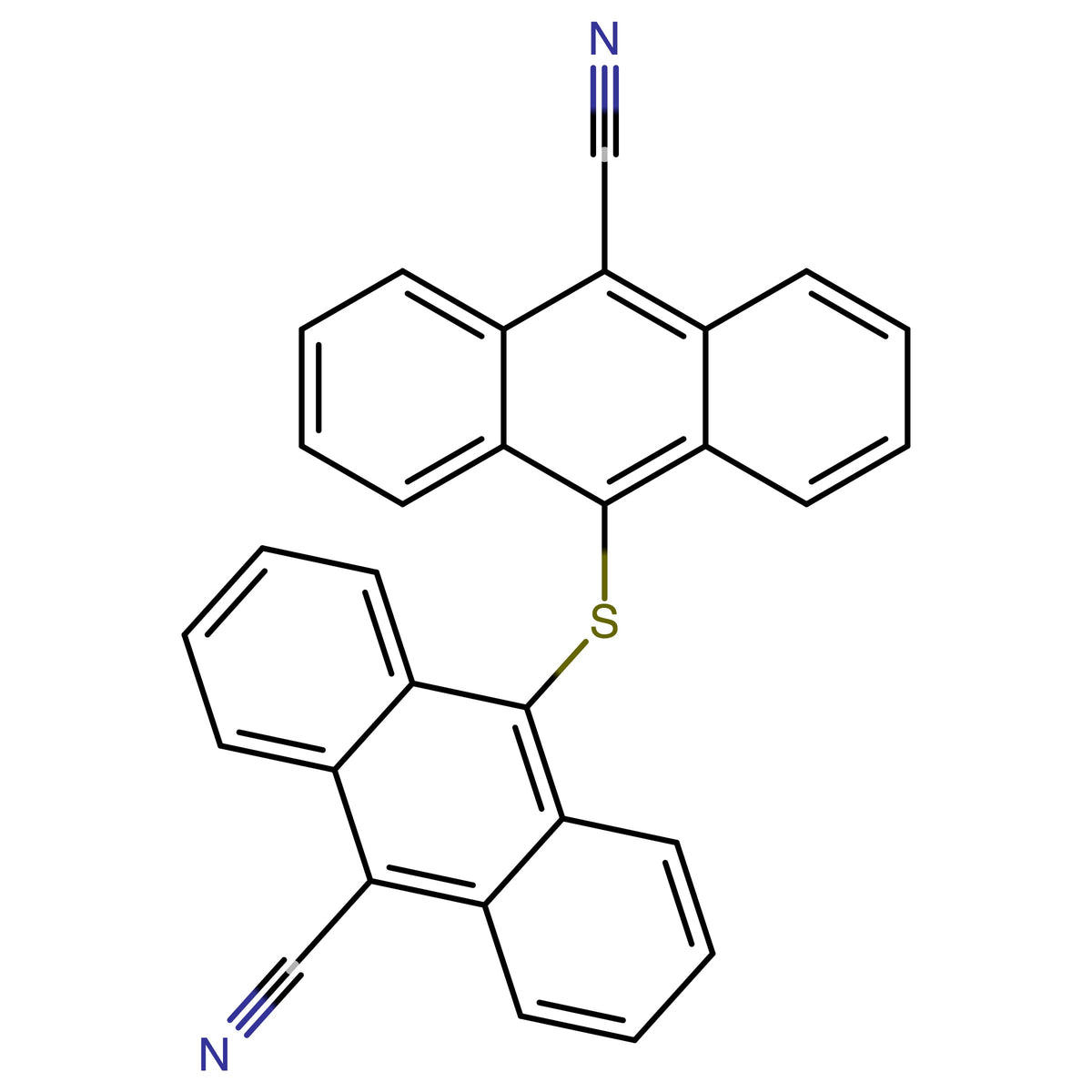 10,10'-Thiobis(anthracene-9-carbonitrile)